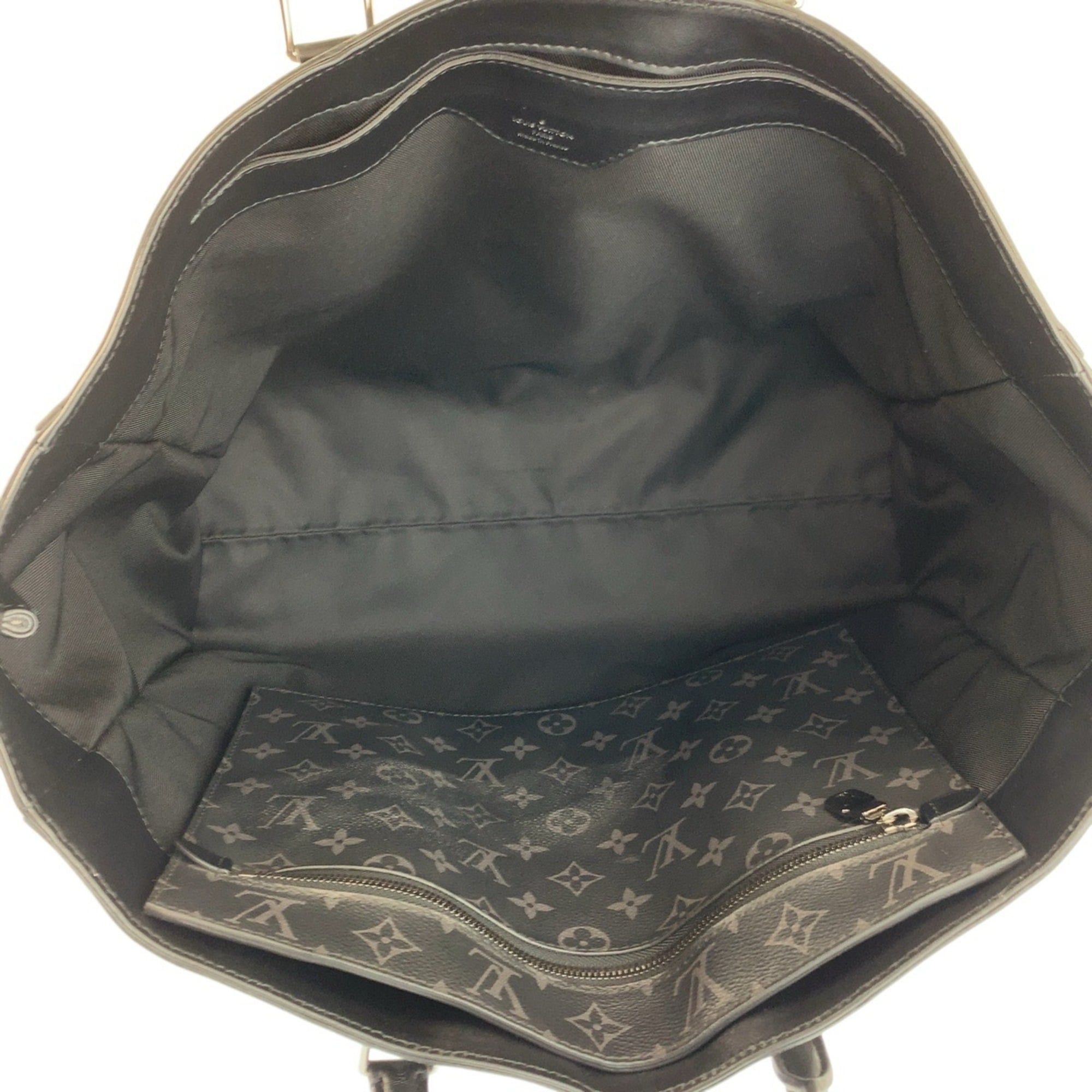 Louis Vuitton Black Monogram Eclipse Monogram Eclipse Tote Bag (Pre-Owned)
