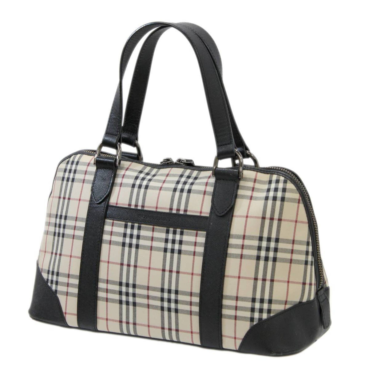 Burberry Multi-Color Canvas Handbag (Pre-Owned)