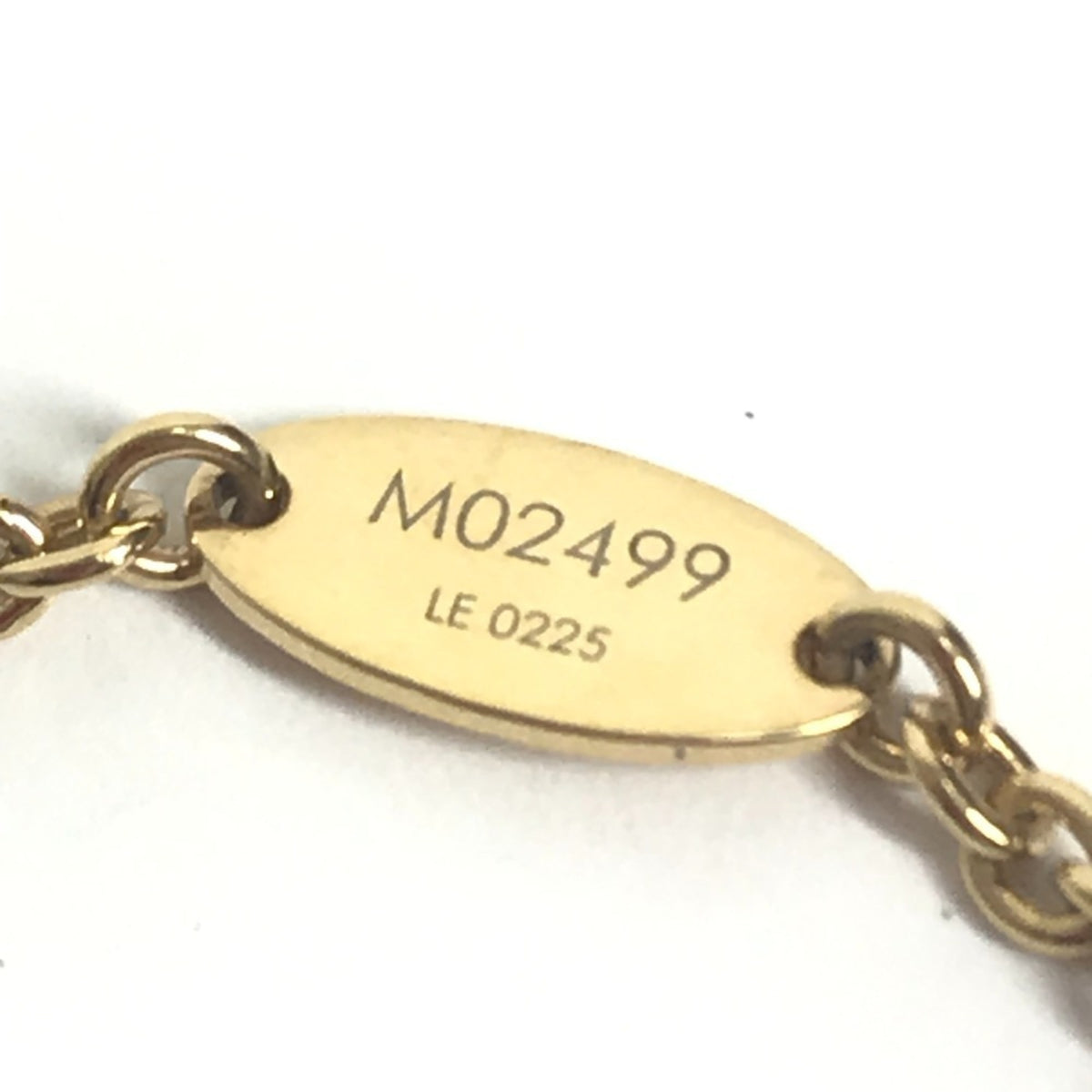 Louis Vuitton Gold Multi-Color Metal Necklace (Pre-Owned)