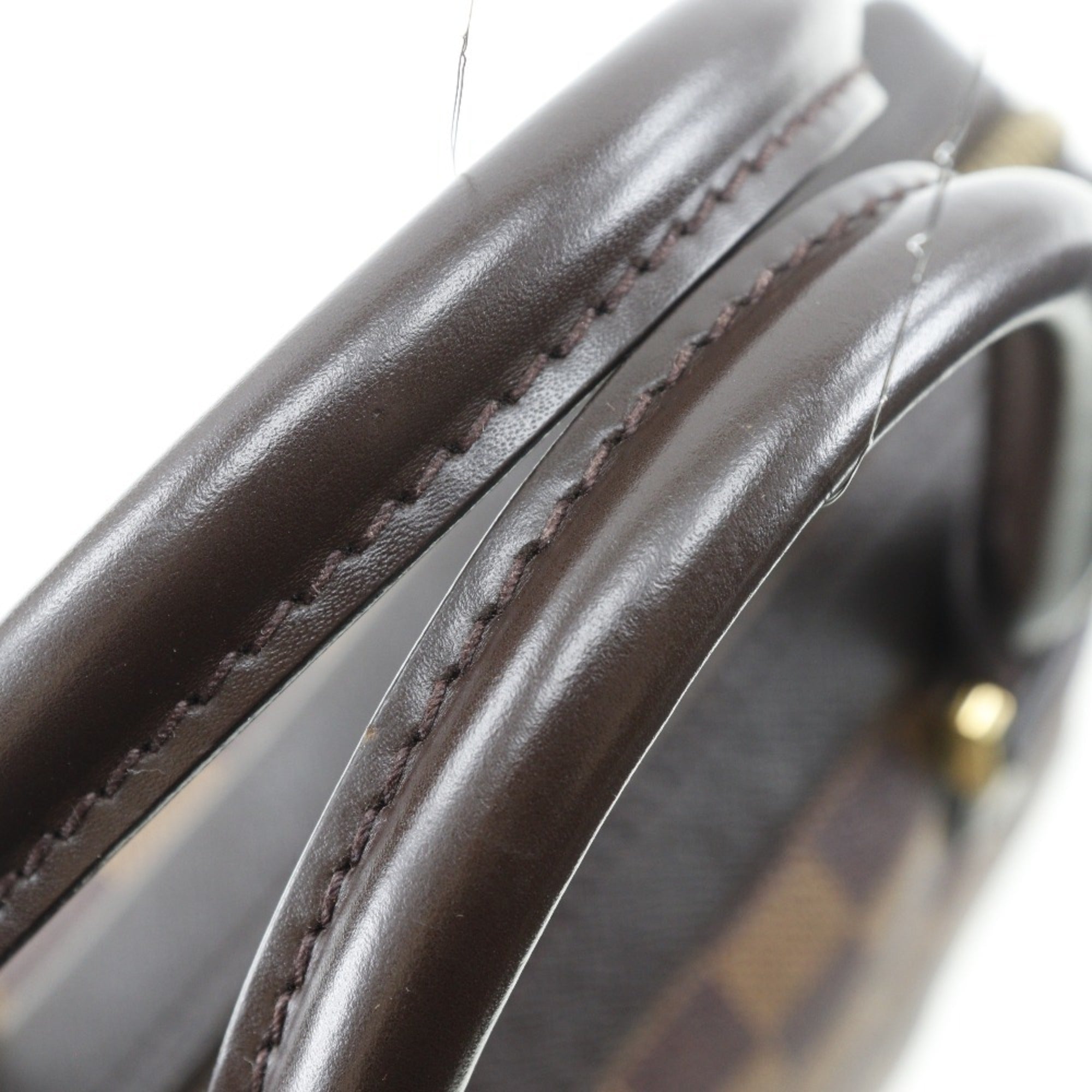 Louis Vuitton Brown Damier Canvas Handbag (Pre-Owned)