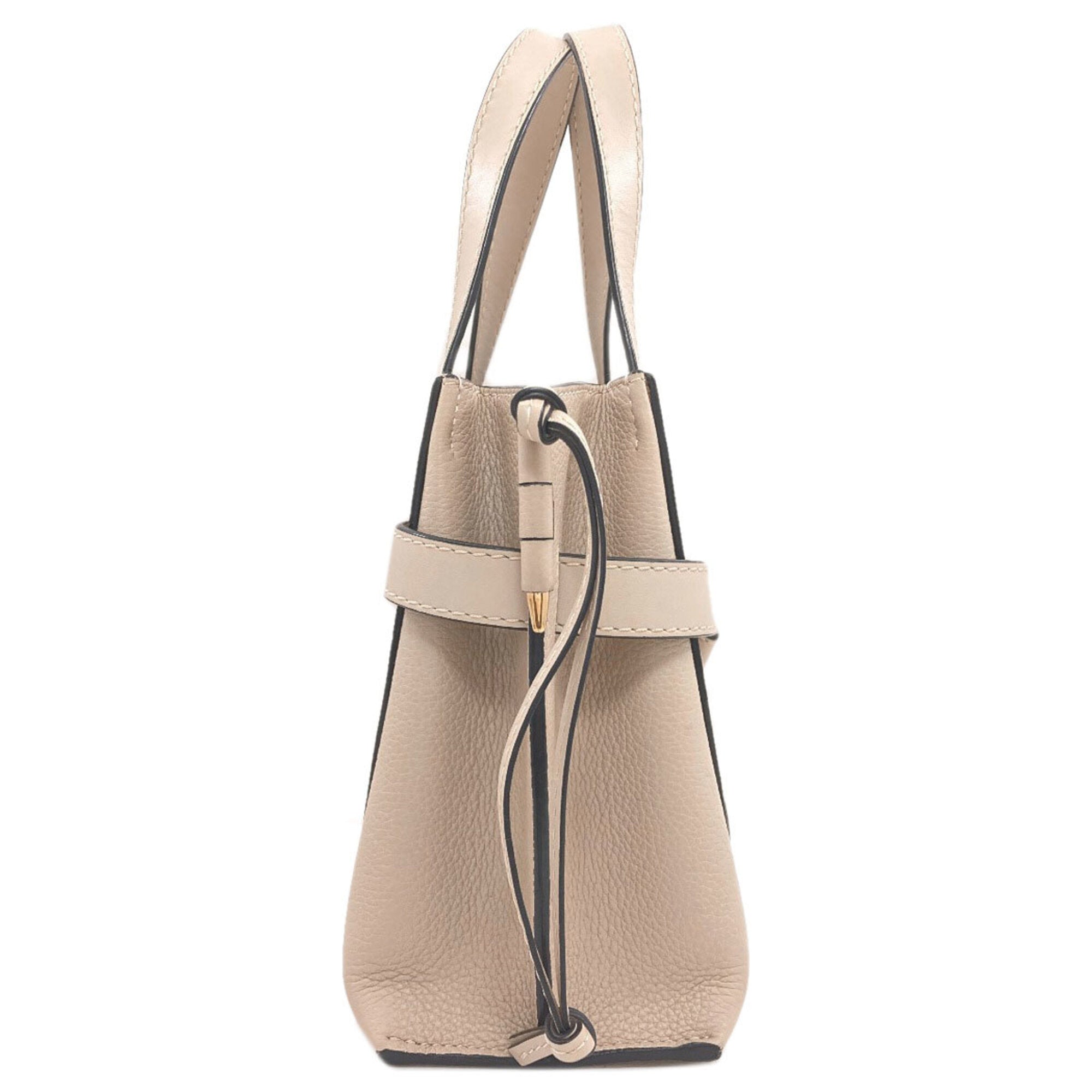 Loewe Beige Leather Handbag (Pre-Owned)