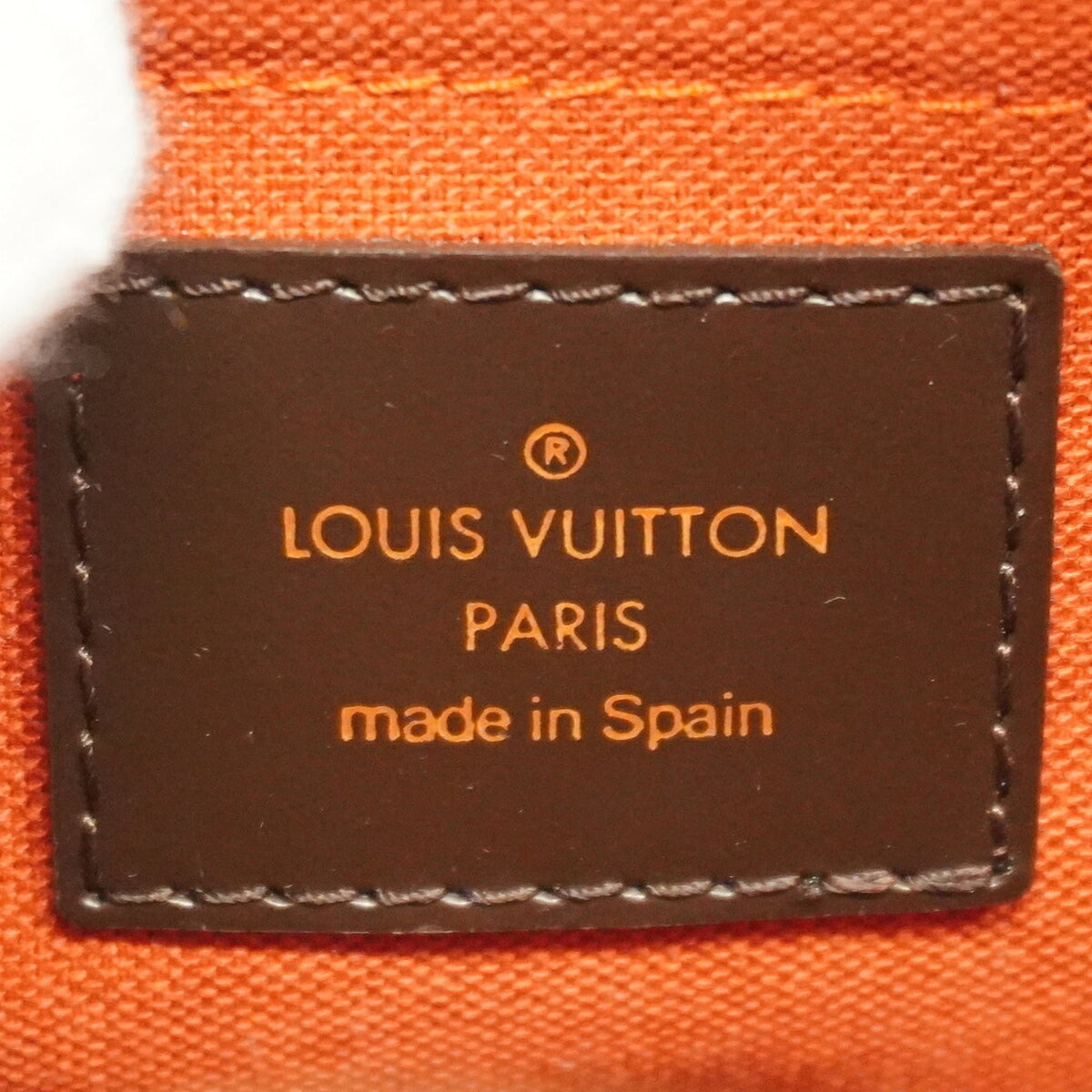 Louis Vuitton Ebene Handbag (Pre-Owned)