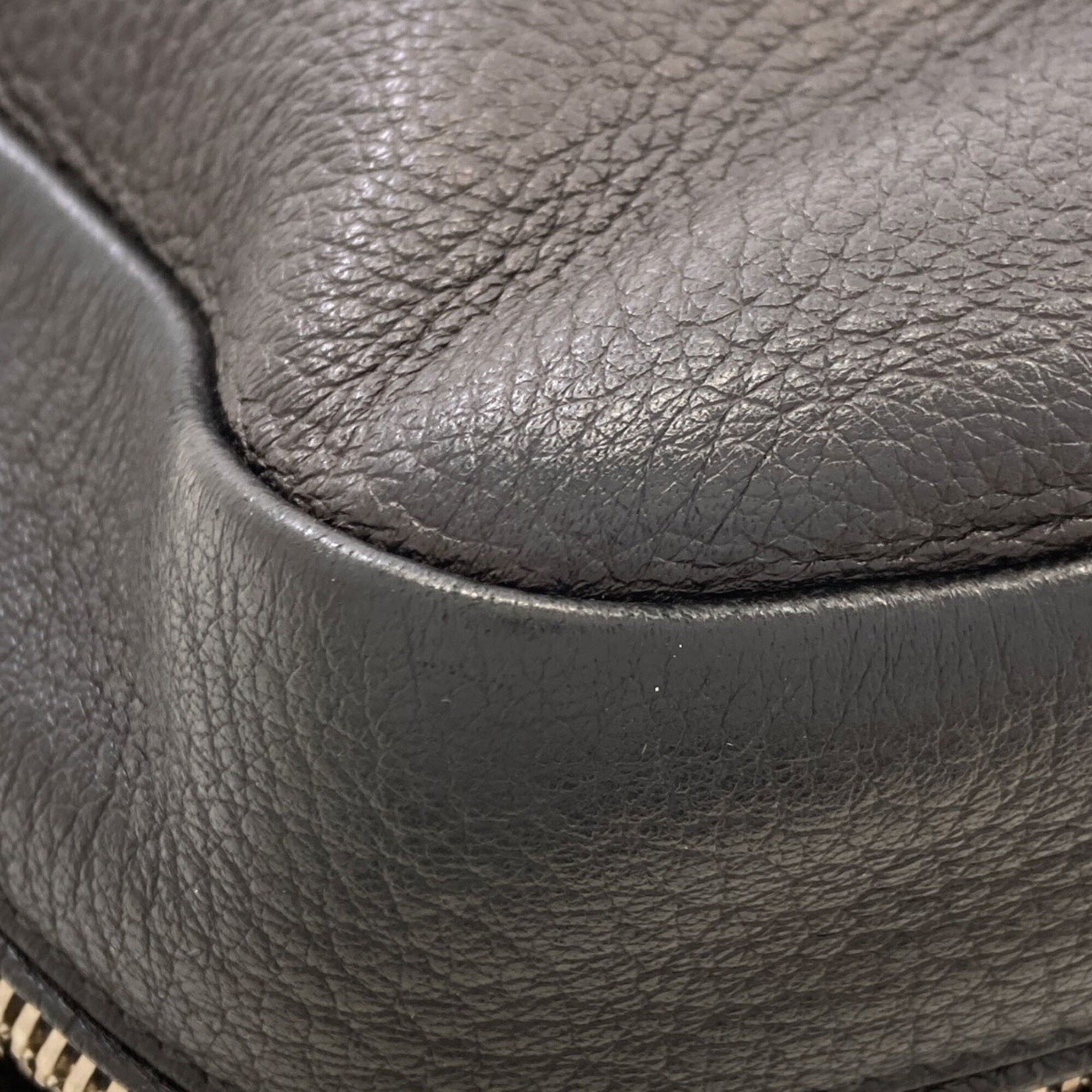 Prada Black Leather Shoulder Bag (Pre-Owned)