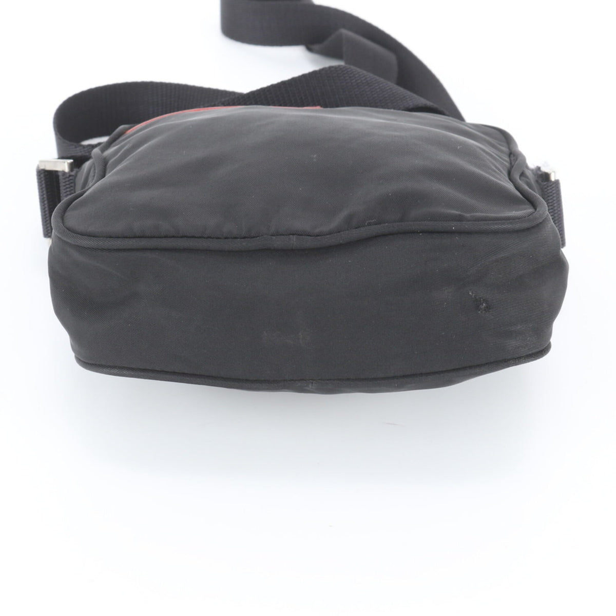 Pradasports Black Messenger Bag Shoulder Bag (Pre-Owned)