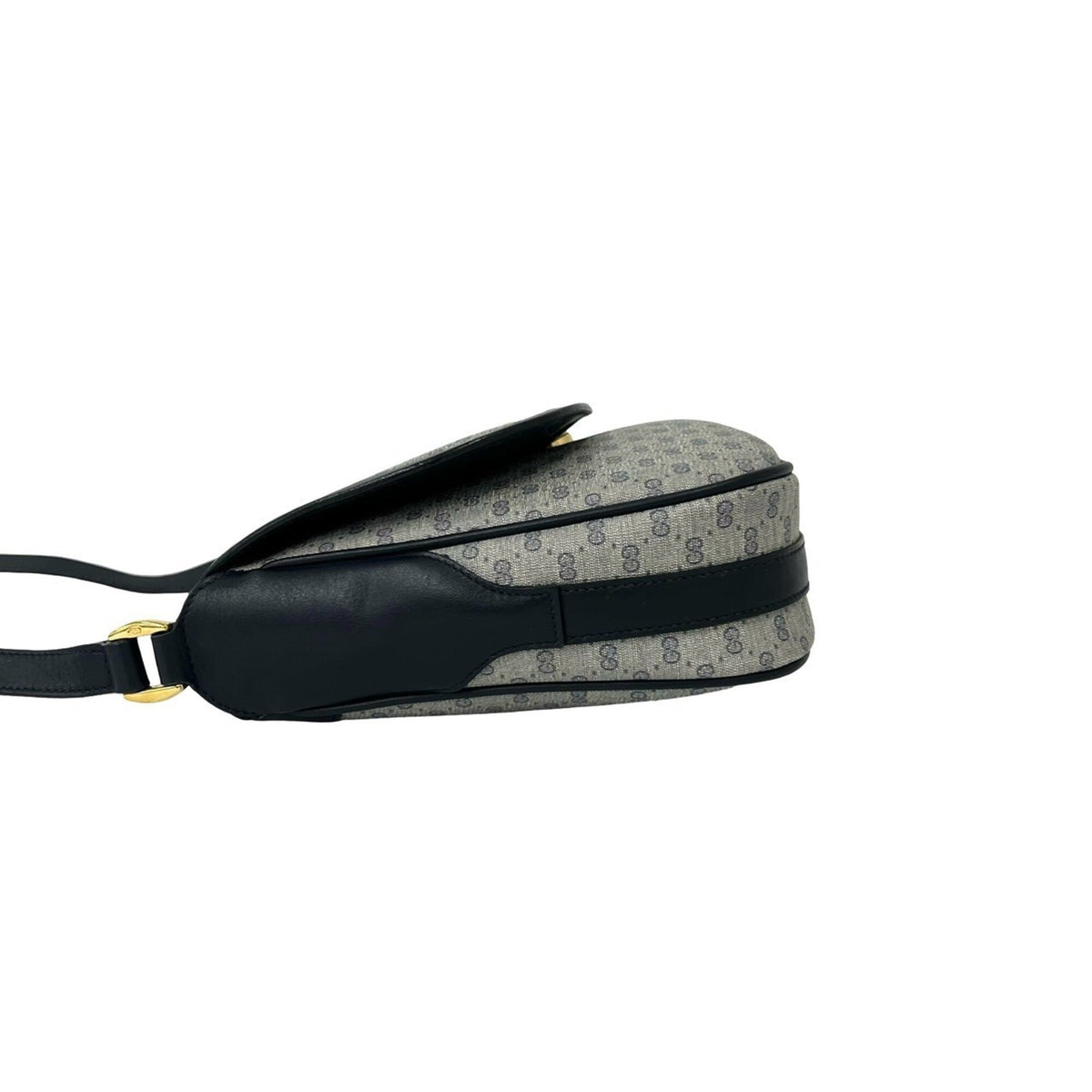 Gucci Navy Pvc Leather Pochette Shoulder Bag (Pre-Owned)