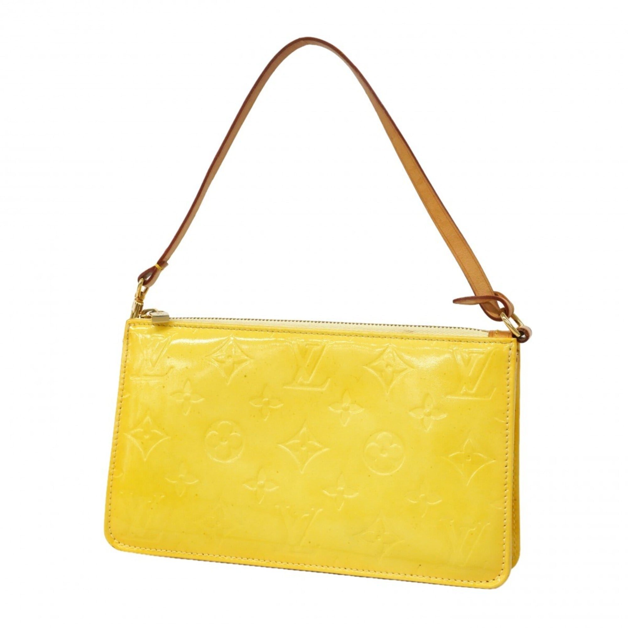 Louis Vuitton Lime Yellow Pouch (Pre-Owned)