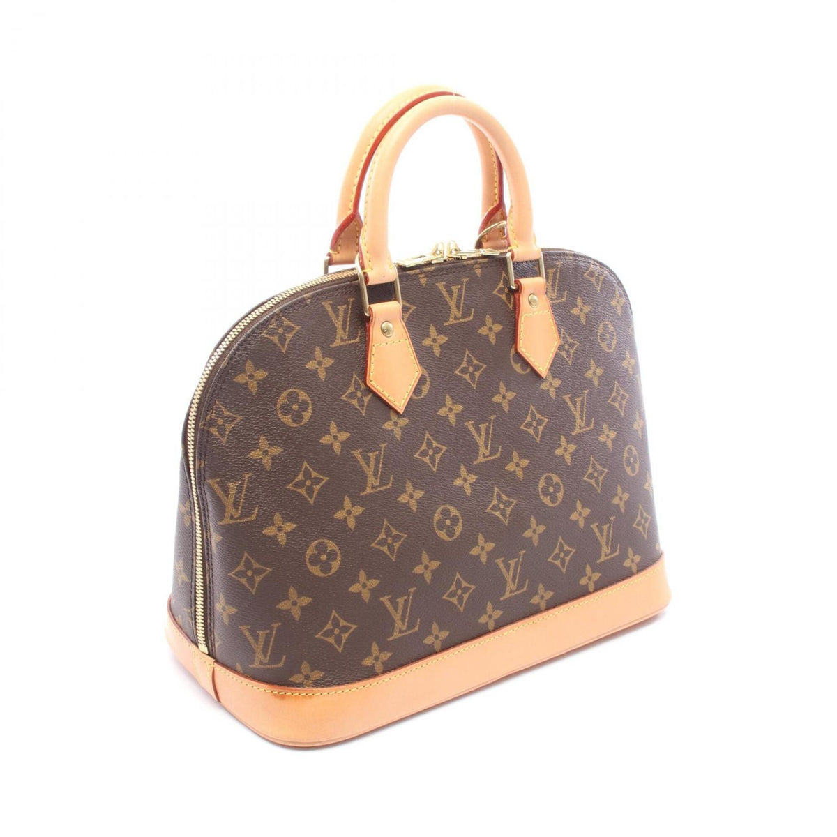Louis Vuitton Brown Monogram Handbag (Pre-Owned)