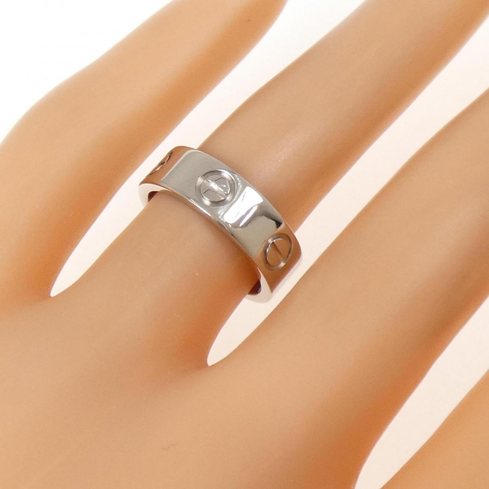Cartier White Gold White Gold (18K) Band Ring (Pre-Owned)