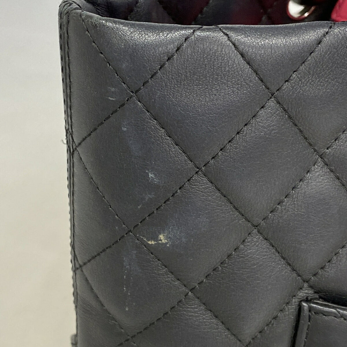 Chanel Black Leather Tote Bag (Pre-Owned)