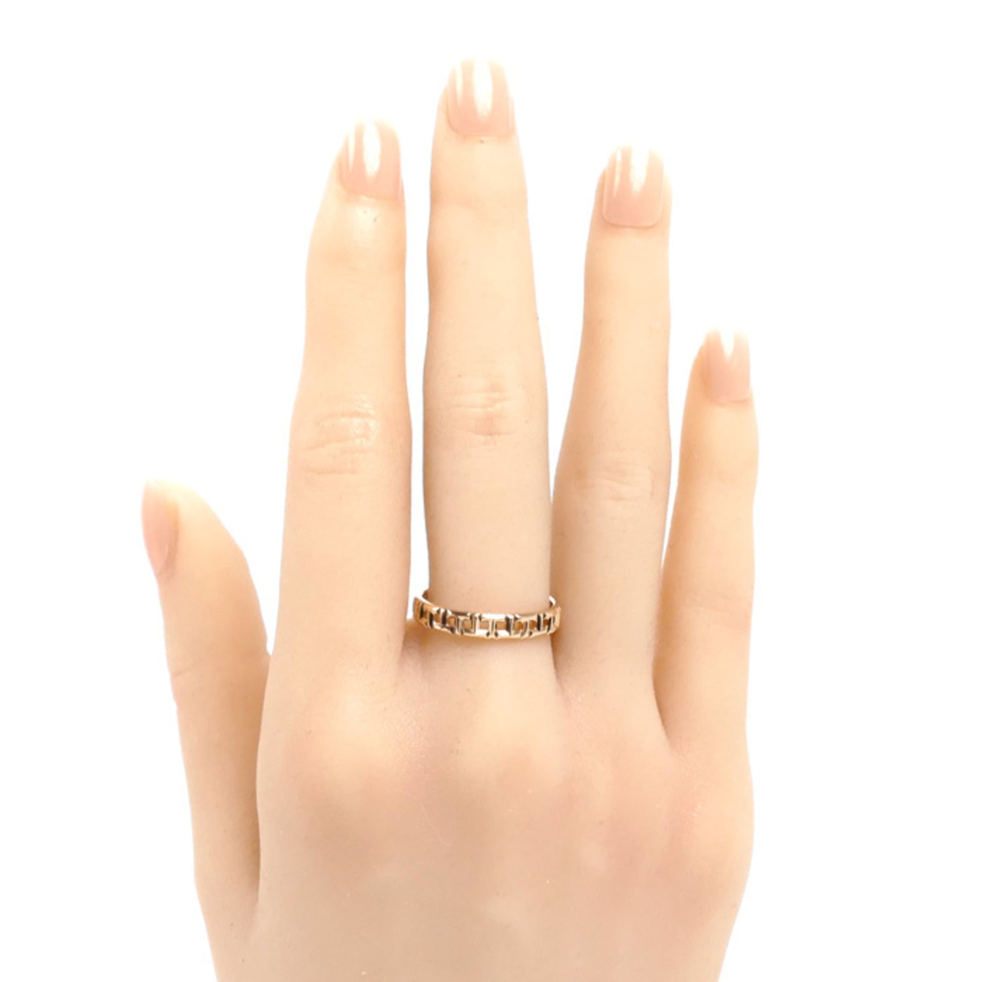 Tiffany Pink Gold (18K) Band Ring (Pre-Owned)