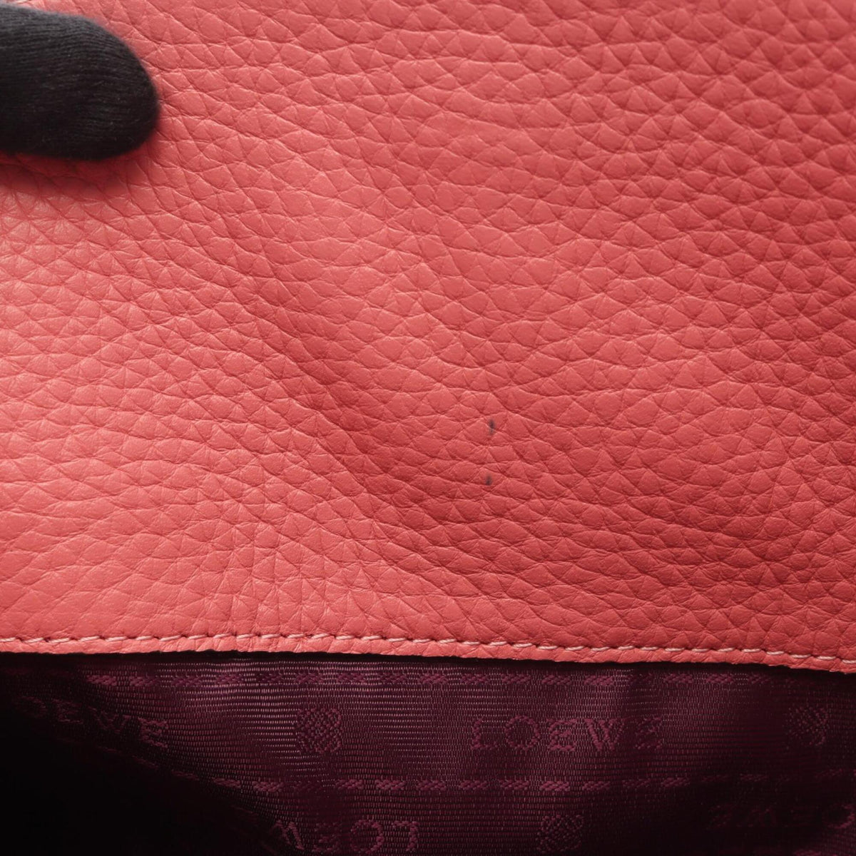 Loewe Pink Leather Handbag (Pre-Owned)
