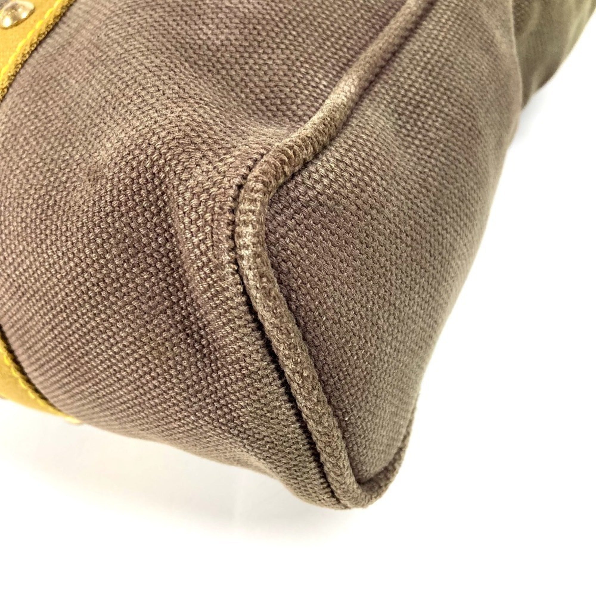 Louis Vuitton Brown Canvas Shoulder Bag Tote Bag (Pre-Owned)
