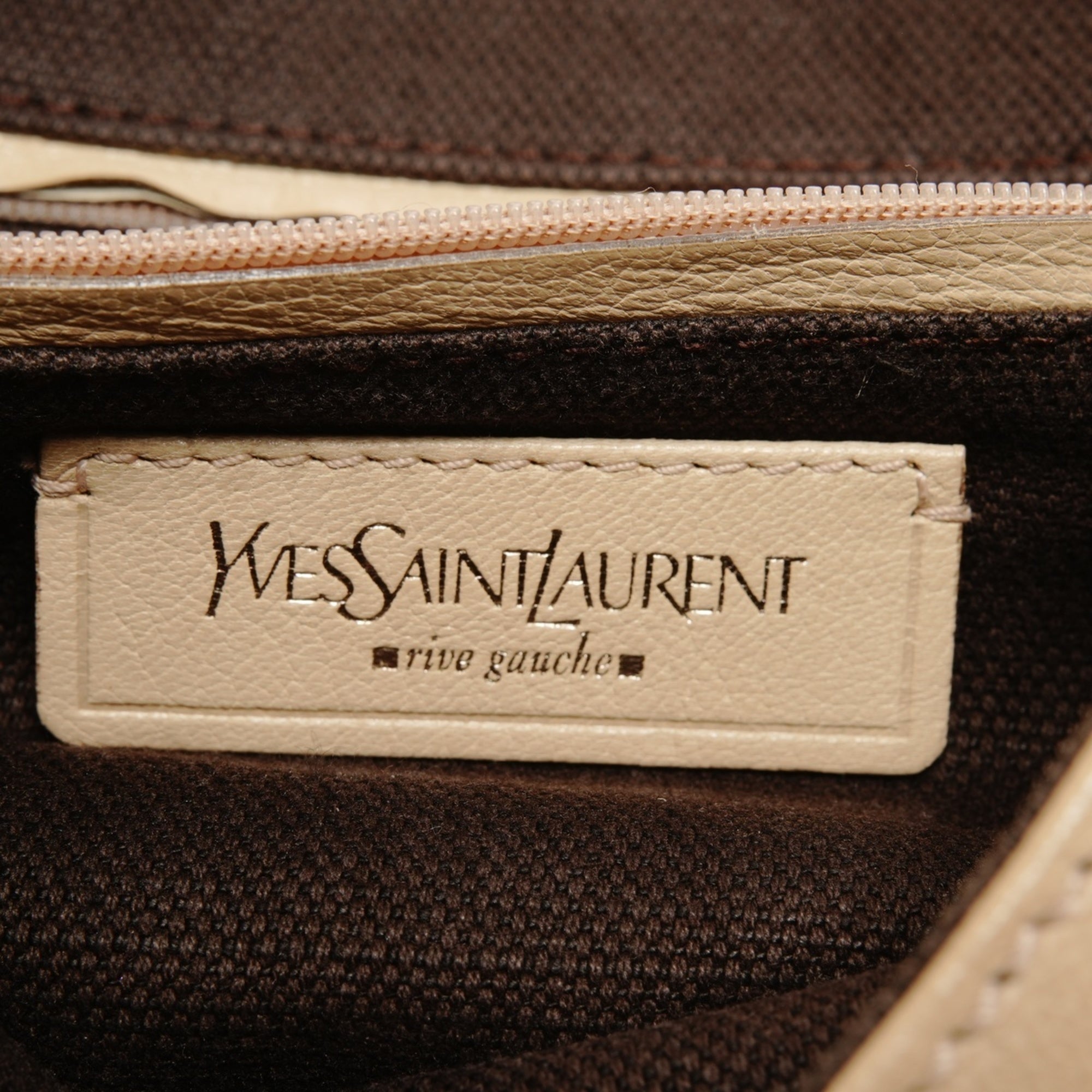 Yves Saint Laurent Beige Shoulder Bag (Pre-Owned)