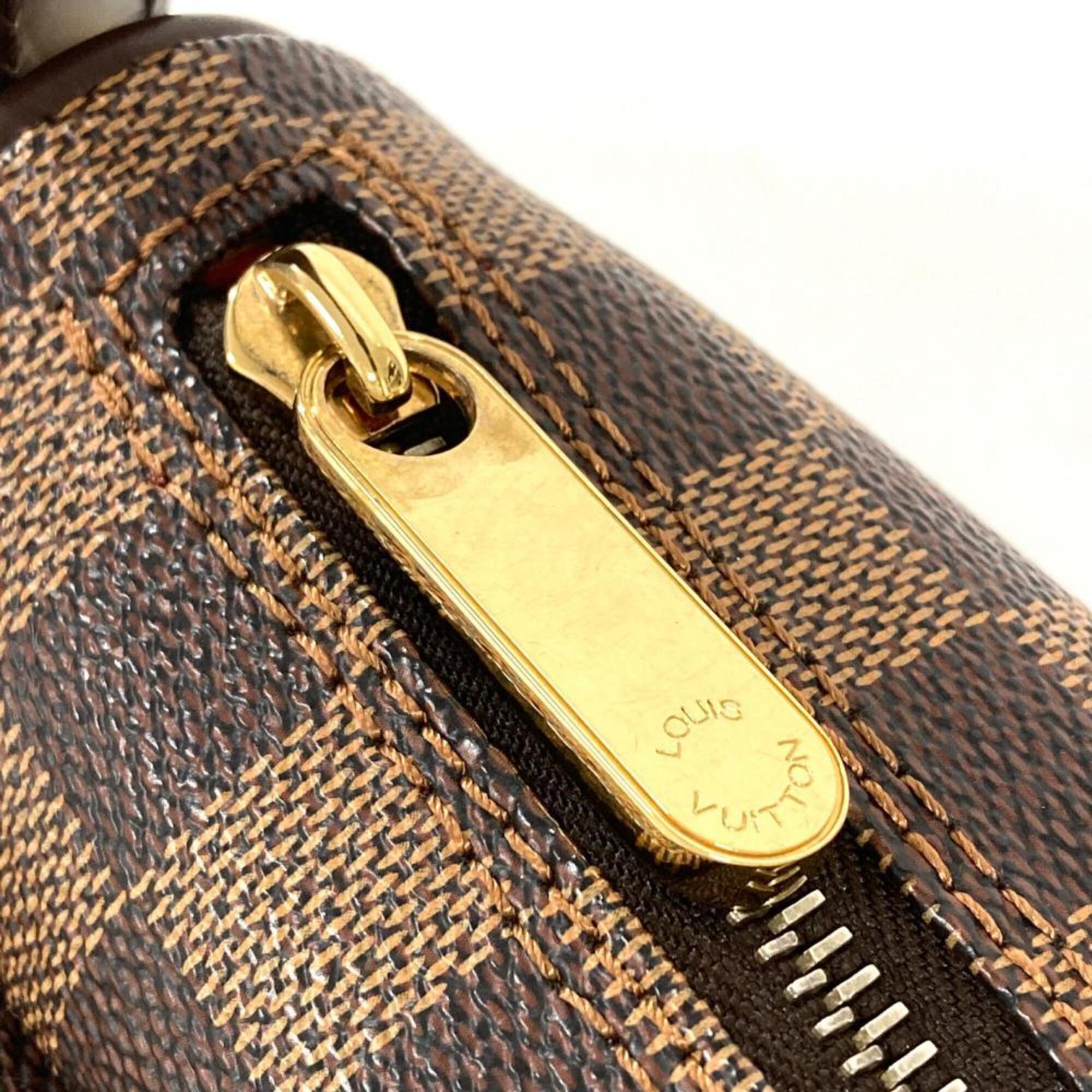 Louis Vuitton Damier Brown Damier Canvas Ebene Damier Canvas Shoulder Bag (Pre-Owned)