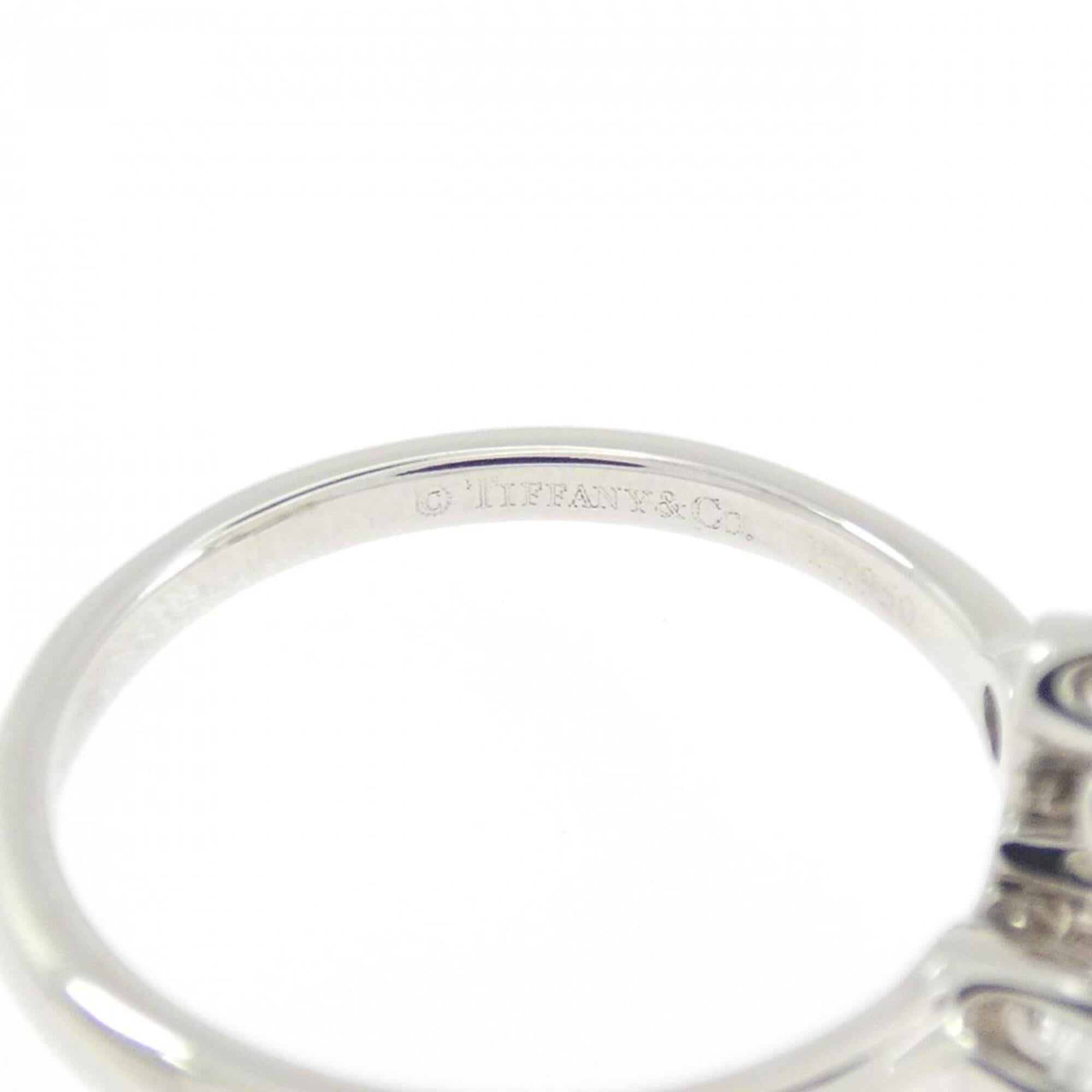 Tiffany Platinum Platinum 950 Band Ring (Pre-Owned)