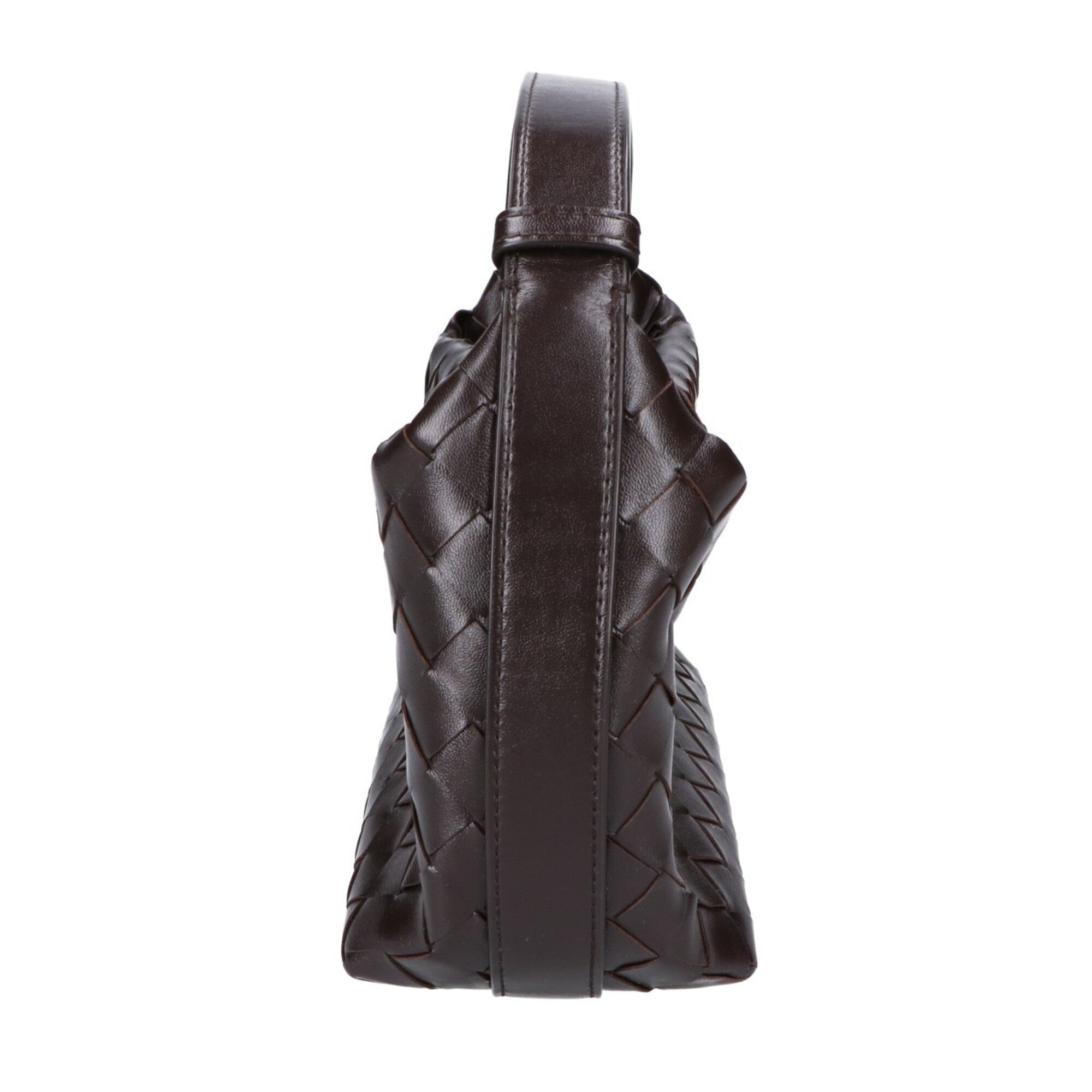 Bottega Veneta Leather Handbag Shoulder Bag (Pre-Owned)