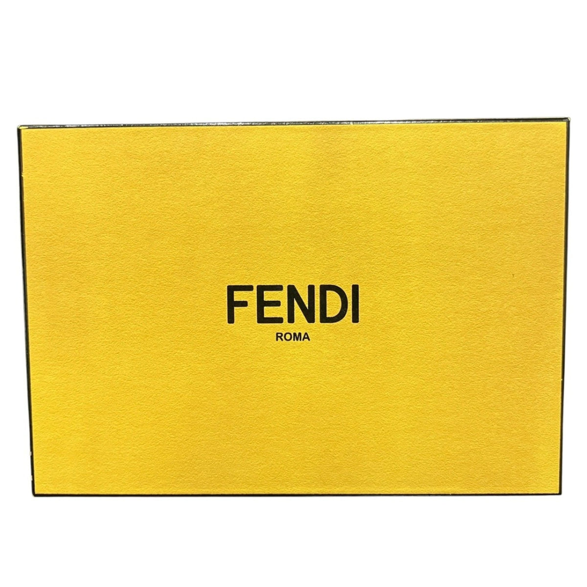 Fendi Black Leather Long Wallet (Bi-Fold) (Pre-Owned)