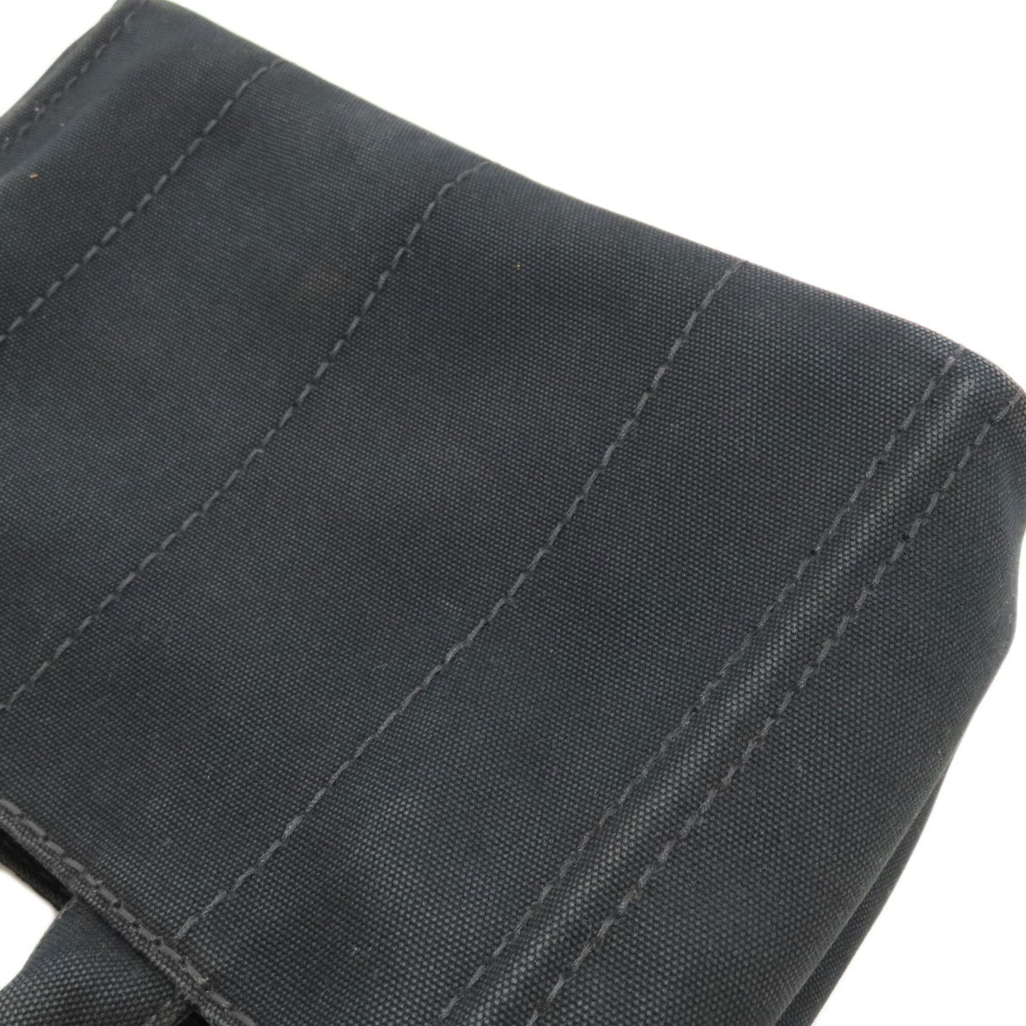 Prada Black Canvas Tote Bag (Pre-Owned)