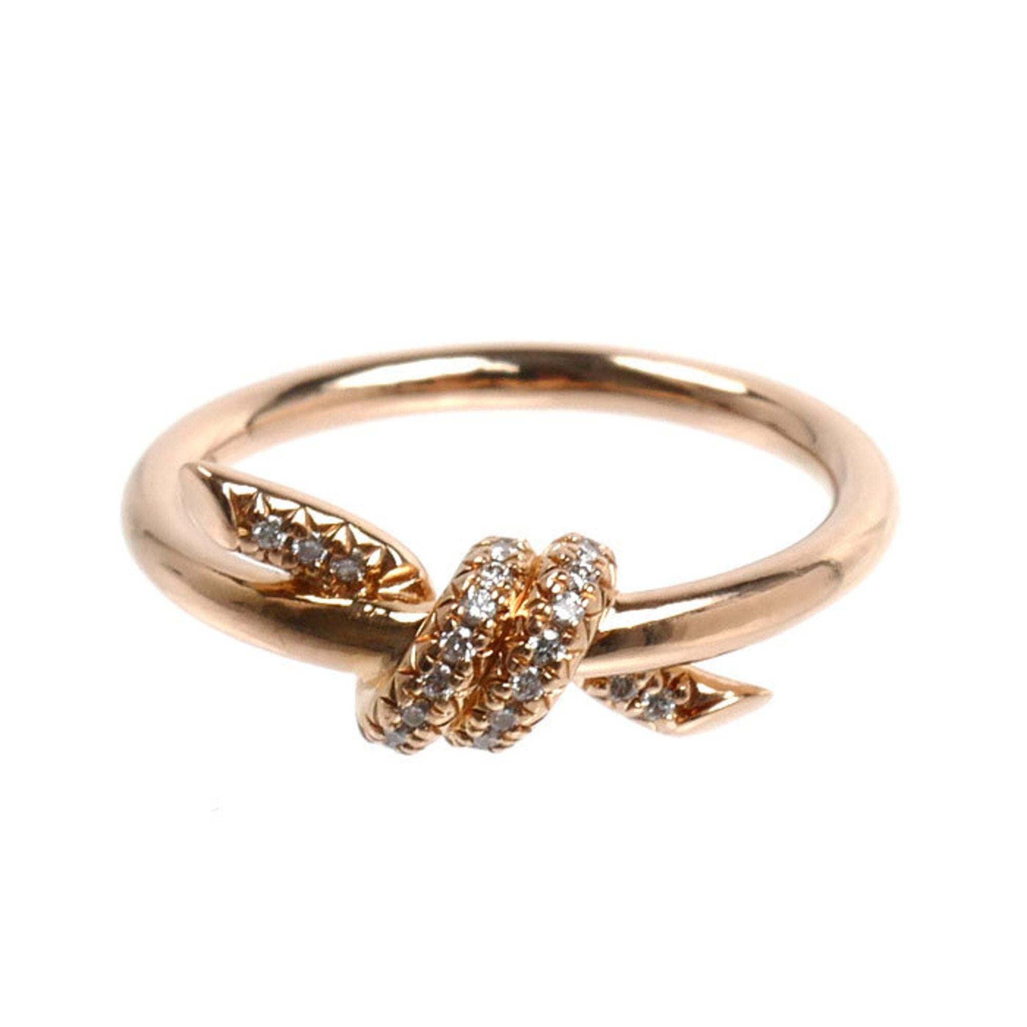Tiffany Pink Gold (18K) Band Ring (Pre-Owned)