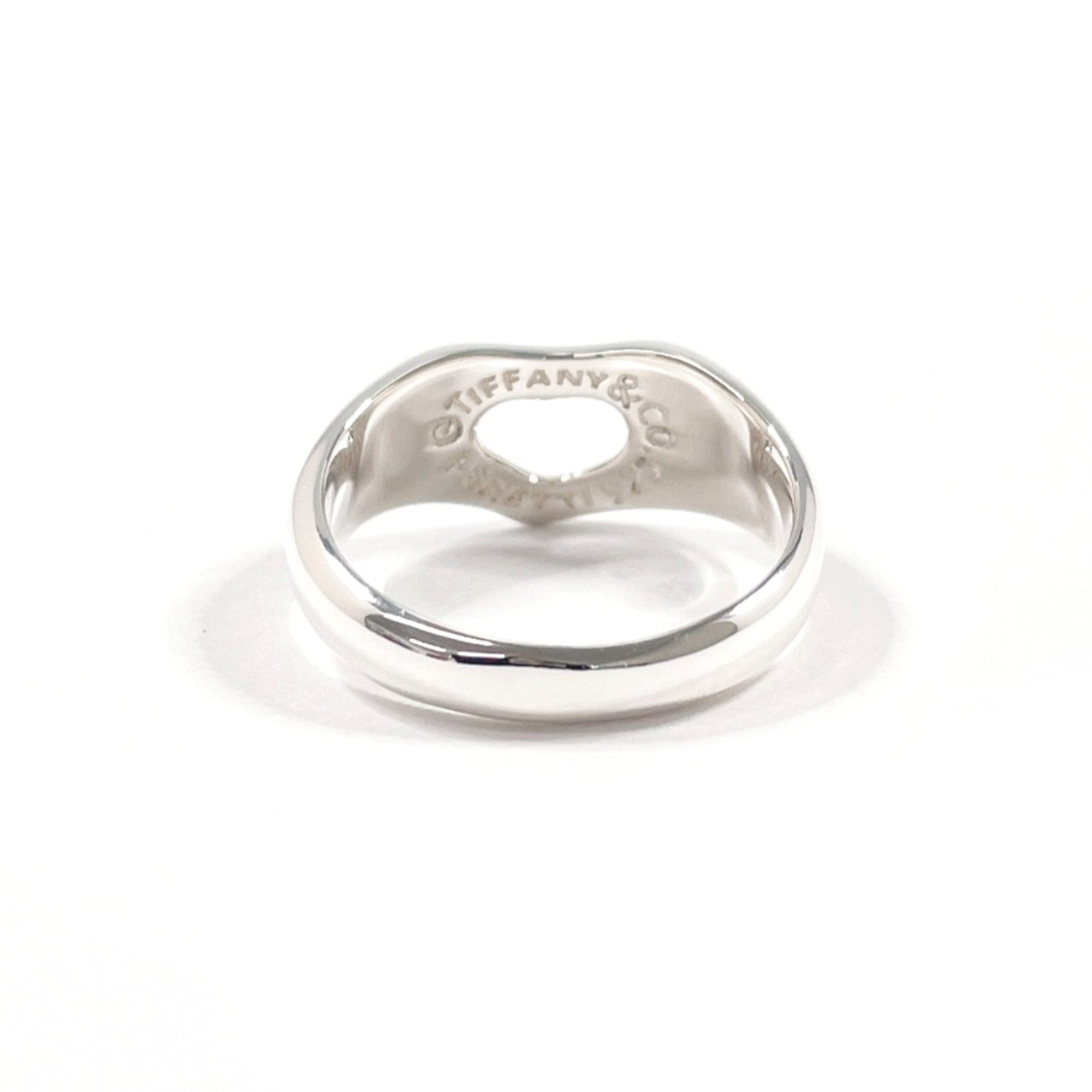 Tiffany Silver Silver 925 Band Ring (Pre-Owned)