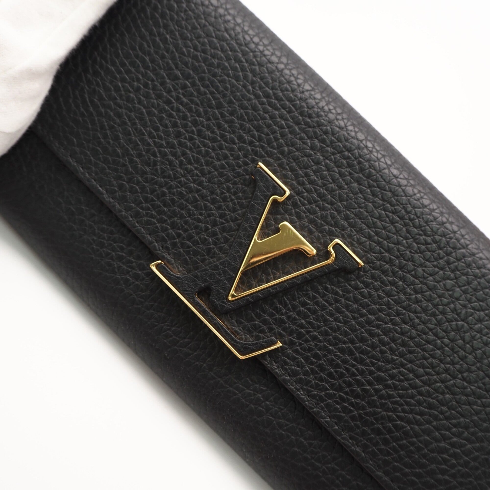 Louis Vuitton Black Noir Pink Leather Coin Purse/Coin Case (Pre-Owned)