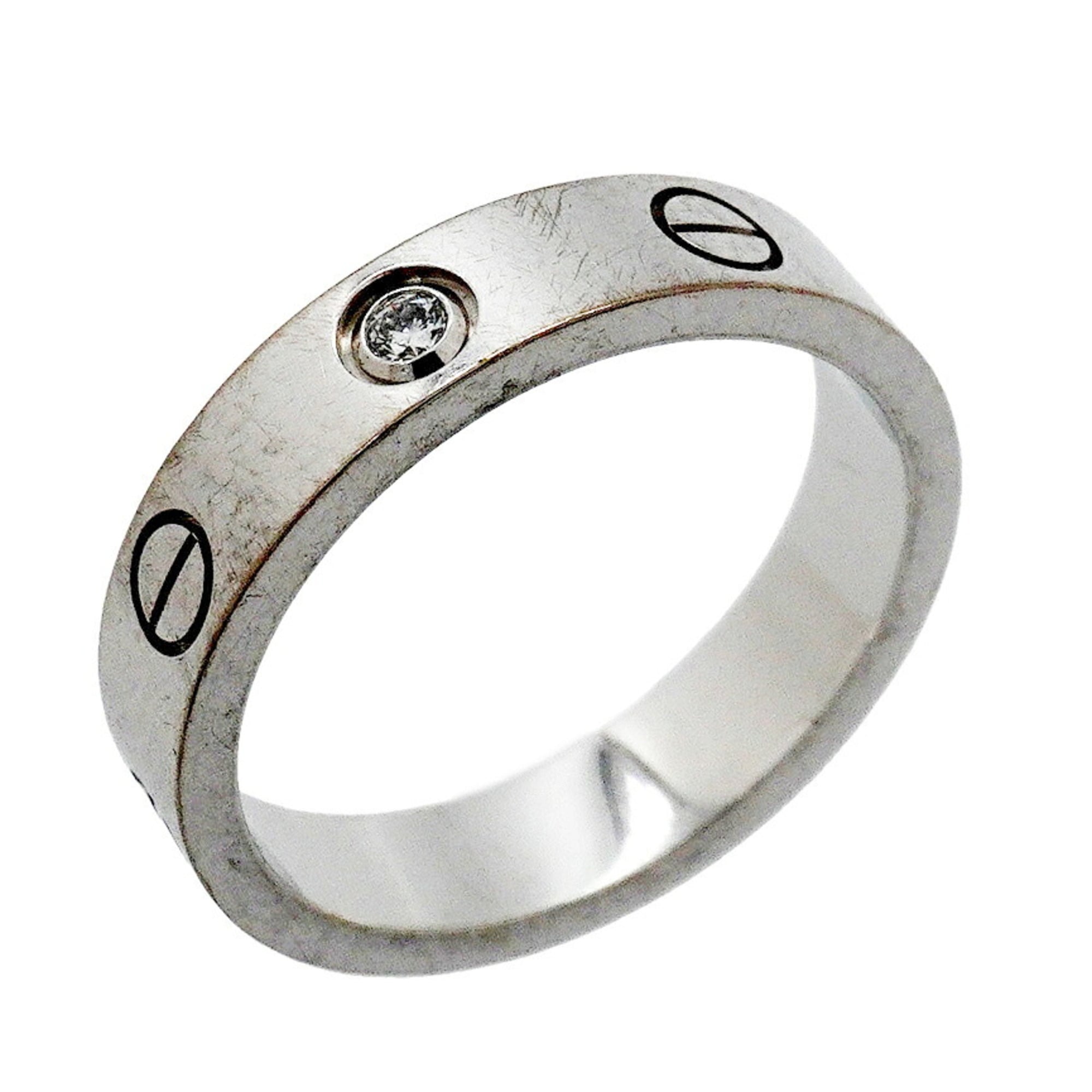 Cartier White Gold (18K) Band Ring (Pre-Owned)