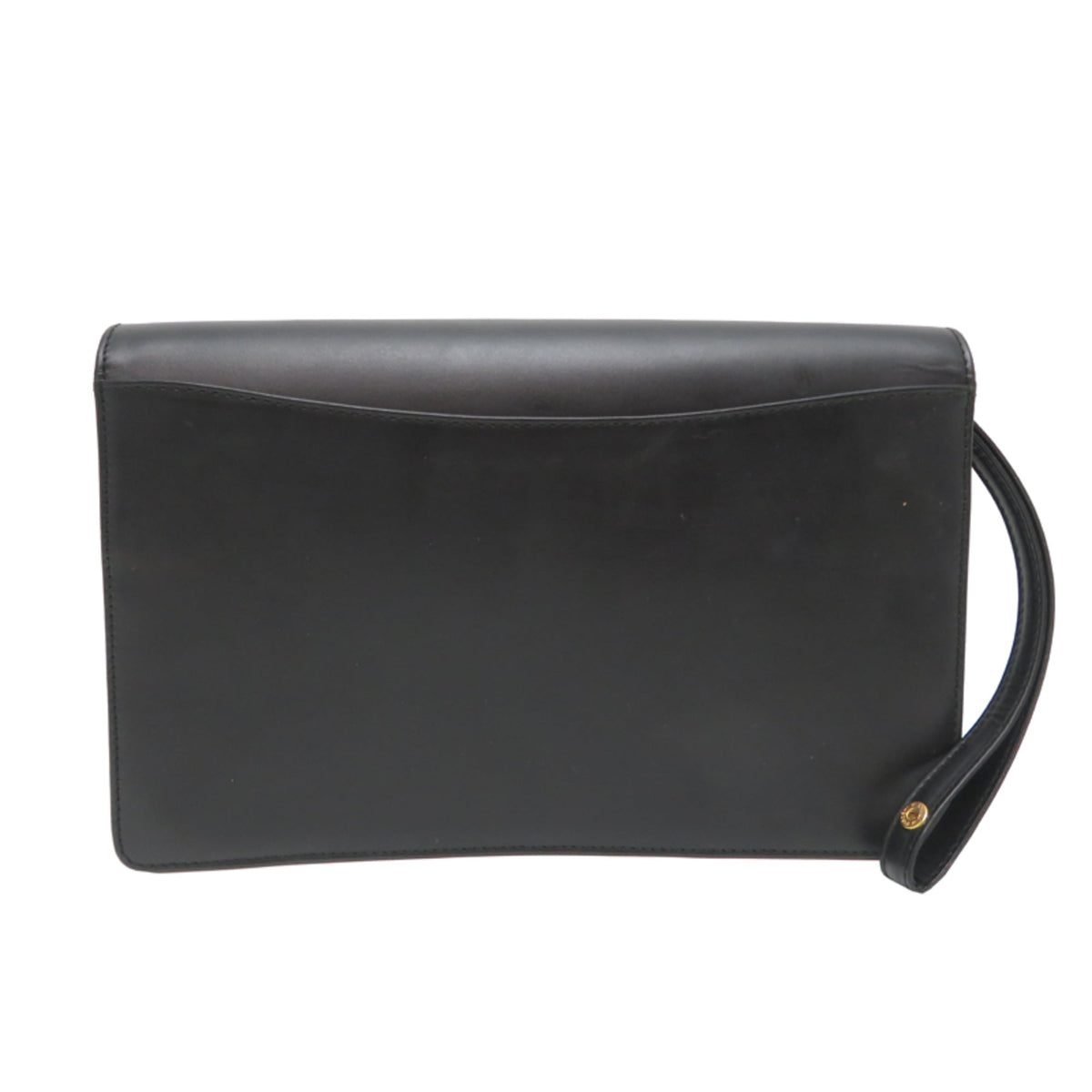Dunhill Black Leather Clutch Bag (Pre-Owned)