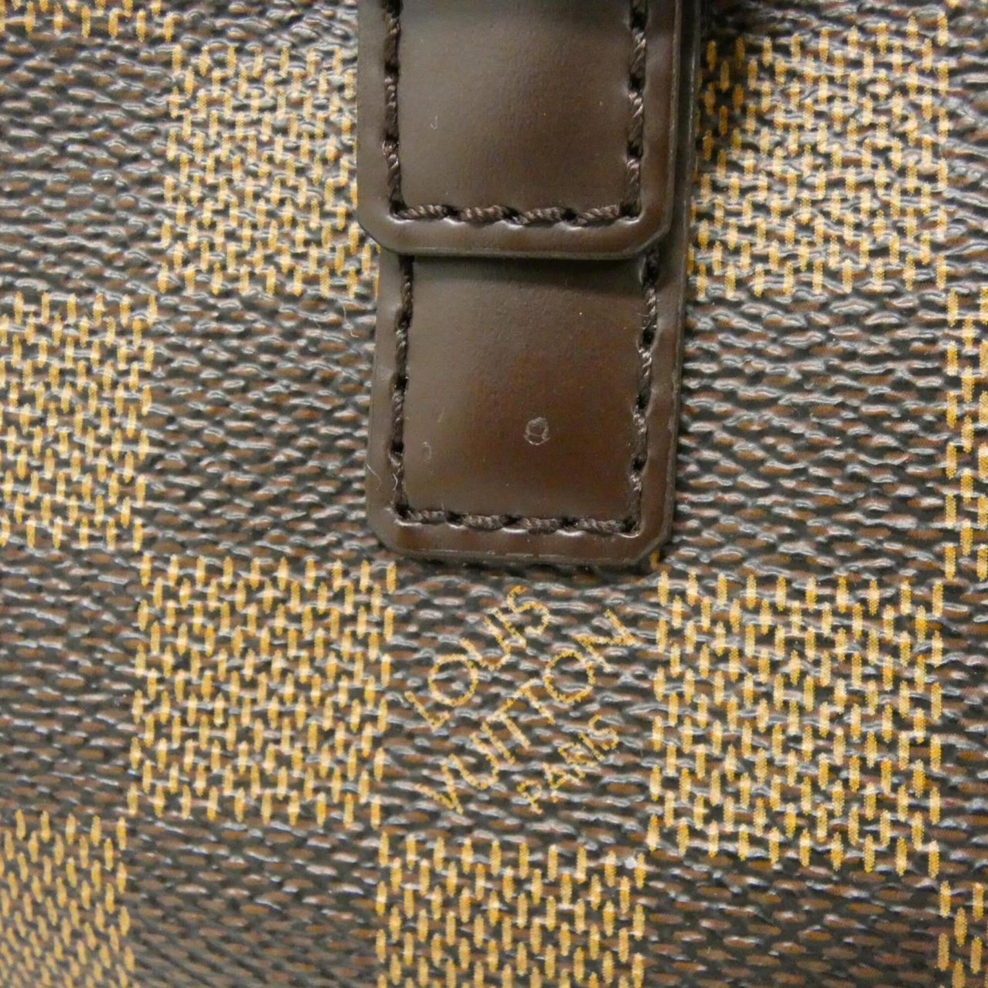 Louis Vuitton Brown Coated Canvas Handbag (Pre-Owned)