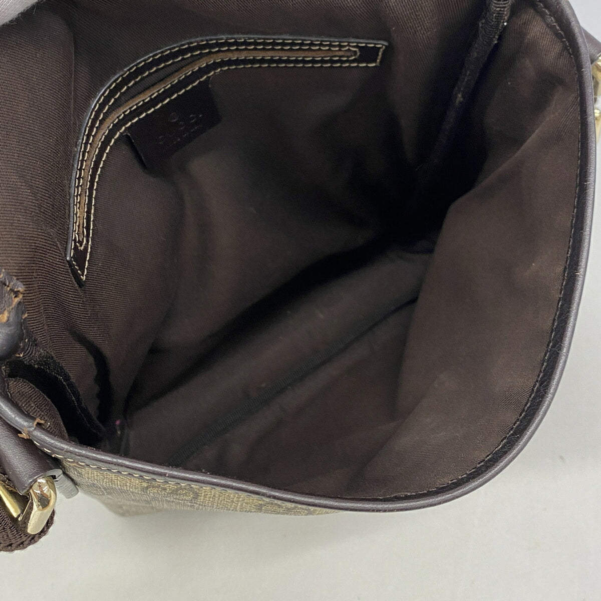 Gucci Brown Pvc Shoulder Bag (Pre-Owned)