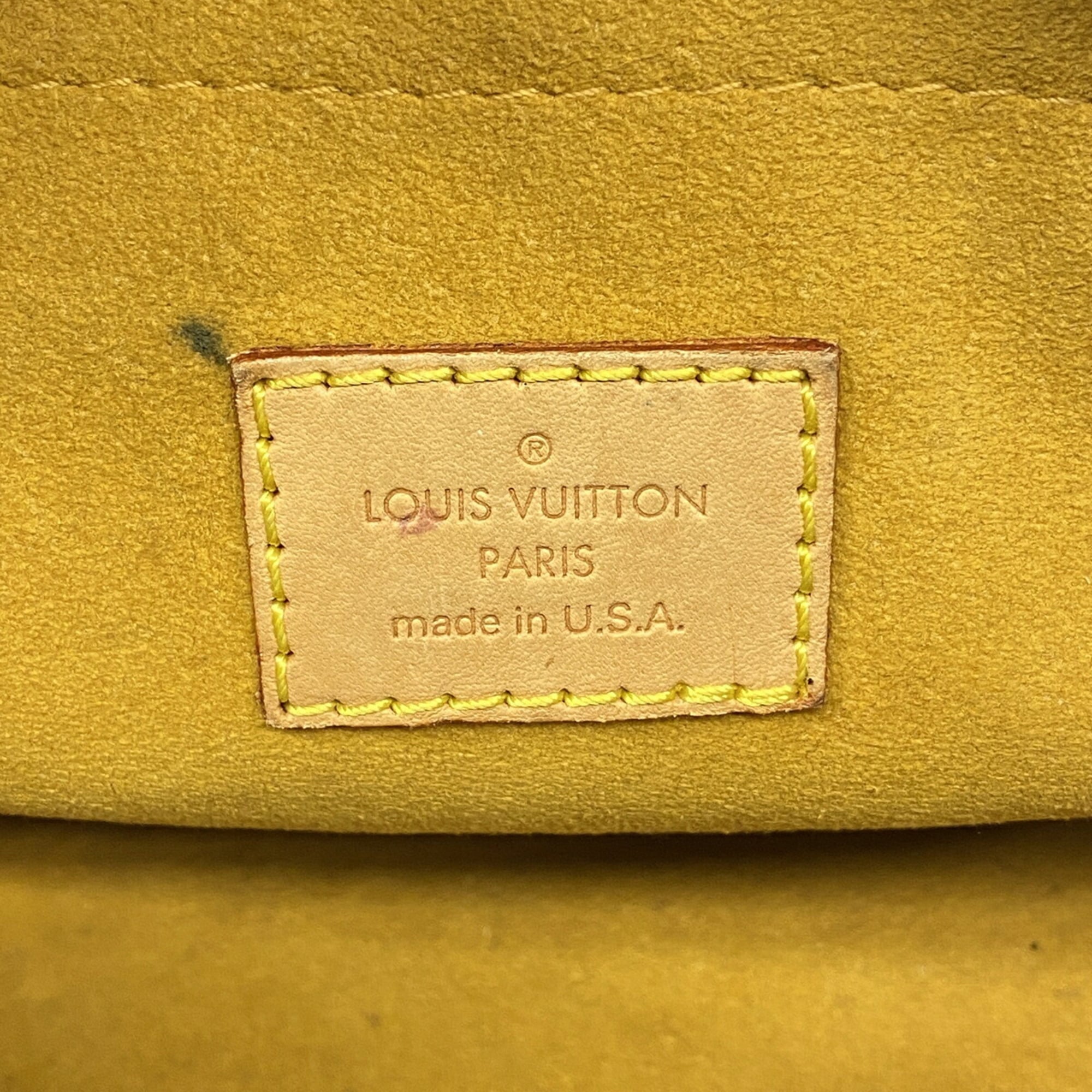 Louis Vuitton Blue Handbag (Pre-Owned)