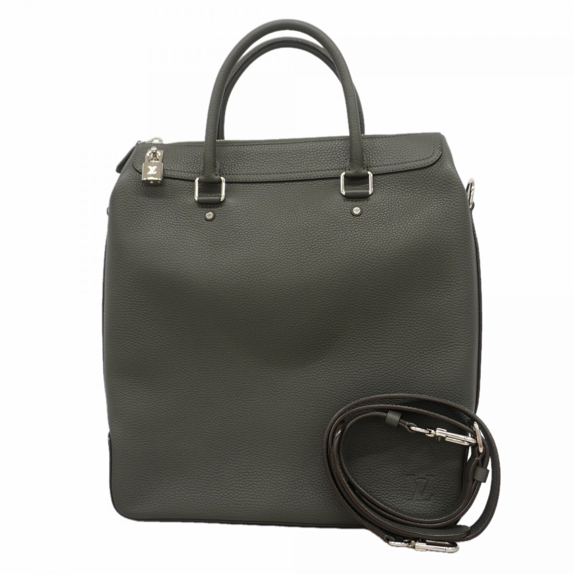 Louis Vuitton Gray Tote Bag (Pre-Owned)