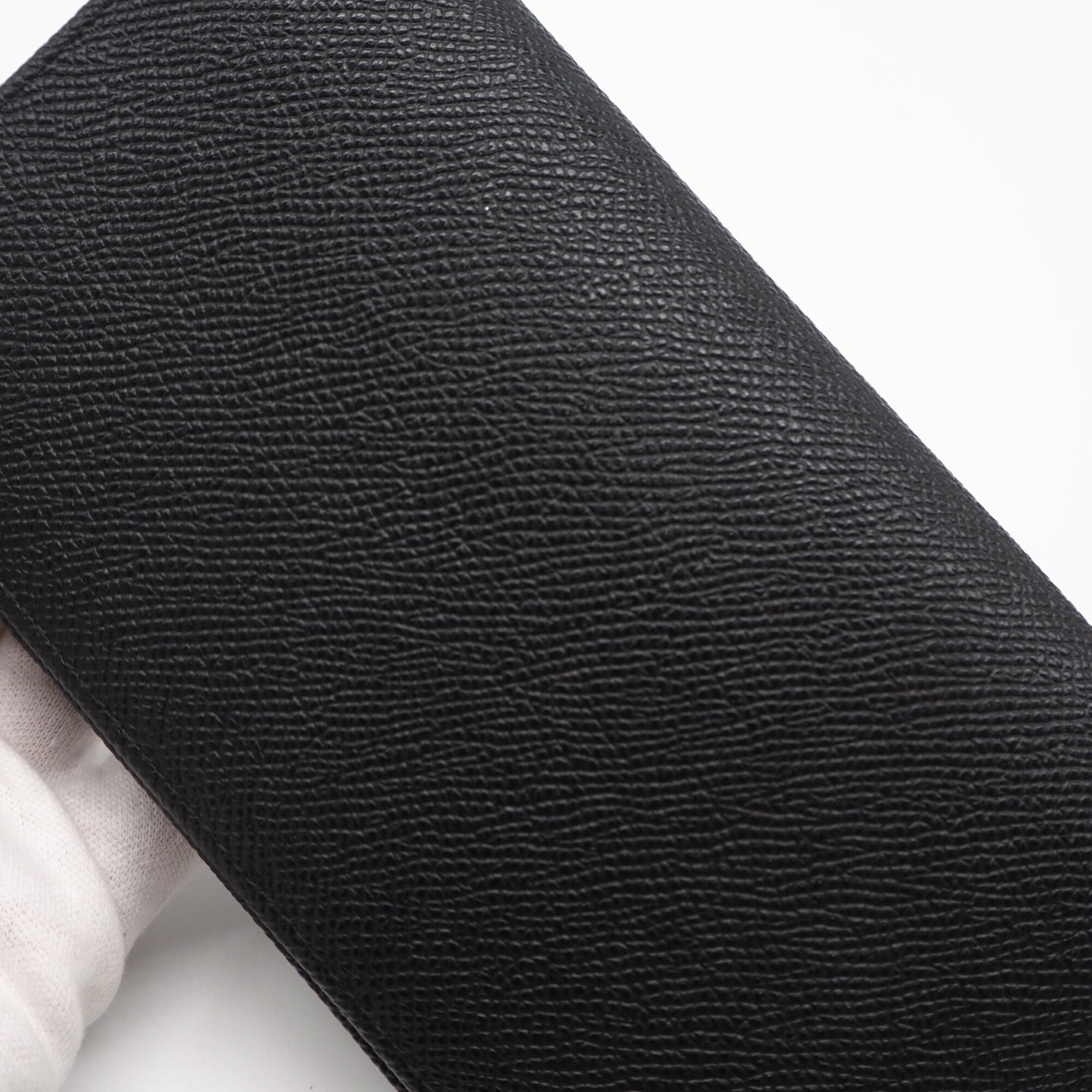 Bvlgari Bvlgari Bvlgari Black Blue Long Wallet (Bi-Fold) (Pre-Owned)