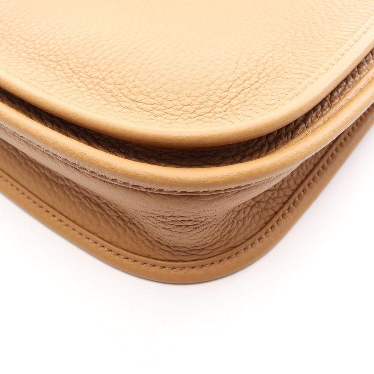 Hermes Brown Taurillon Clemence Leather Shoulder Bag (Pre-Owned)
