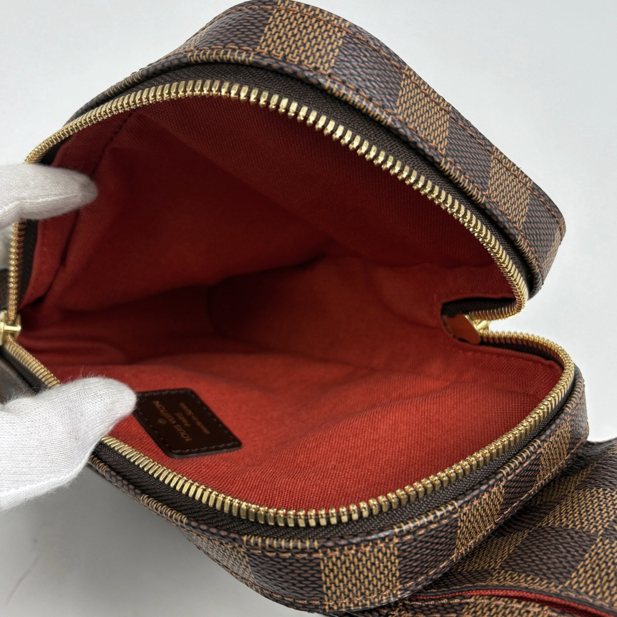 Louis Vuitton Damier Brown Fanny Pack Shoulder Bag (Pre-Owned)