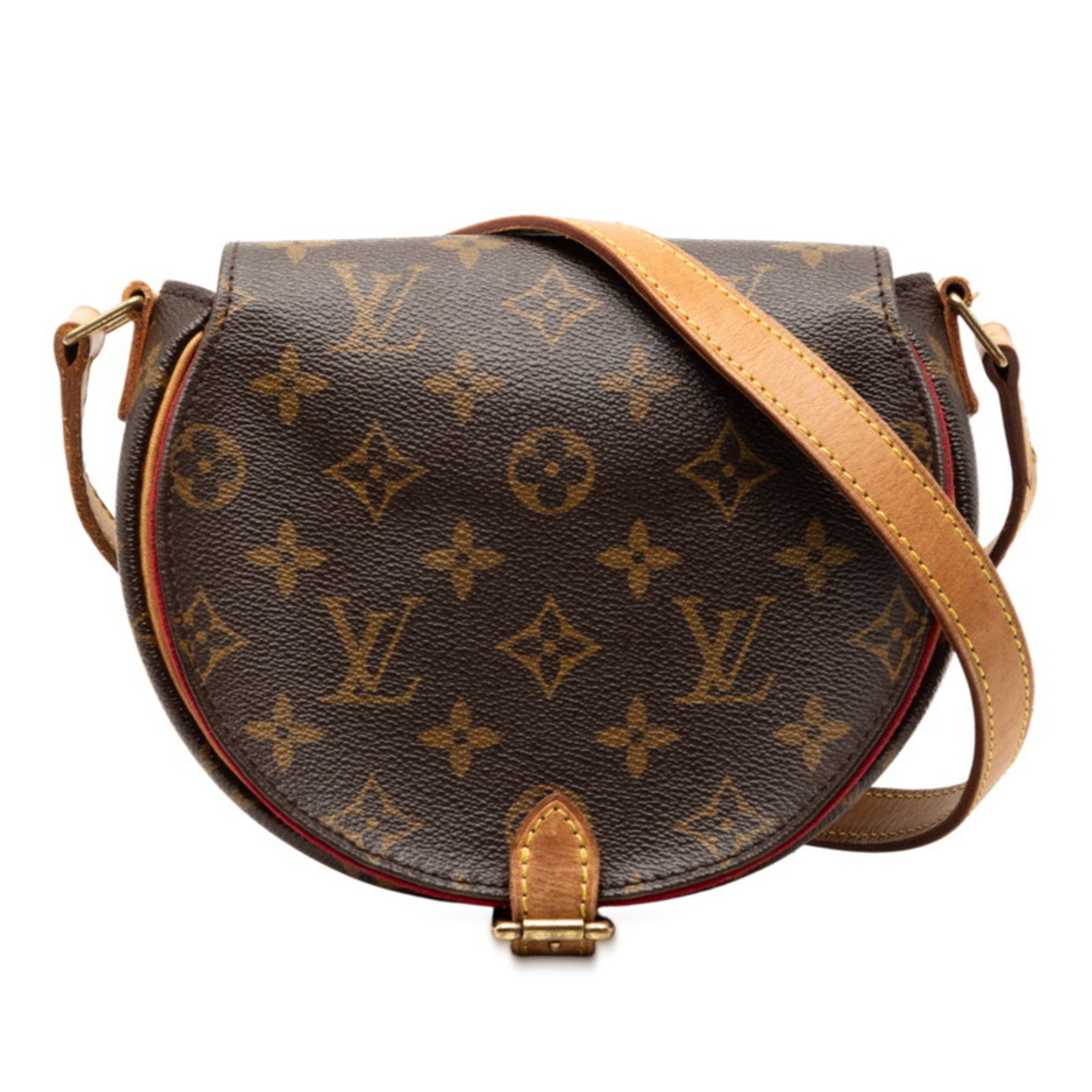 Louis Vuitton Brown Pvc Leather Shoulder Bag (Pre-Owned)