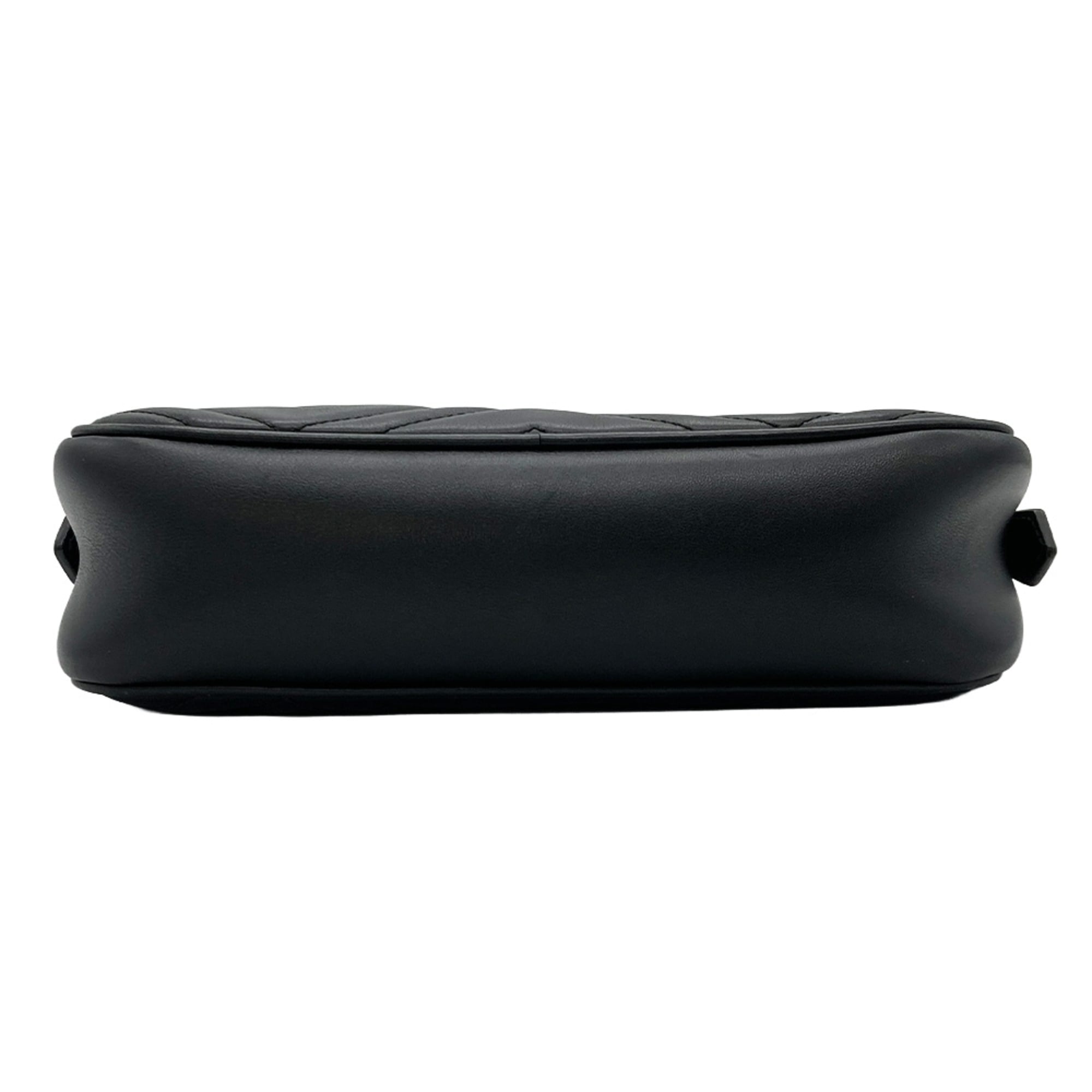 Gucci Black Leather Shoulder Bag (Pre-Owned)