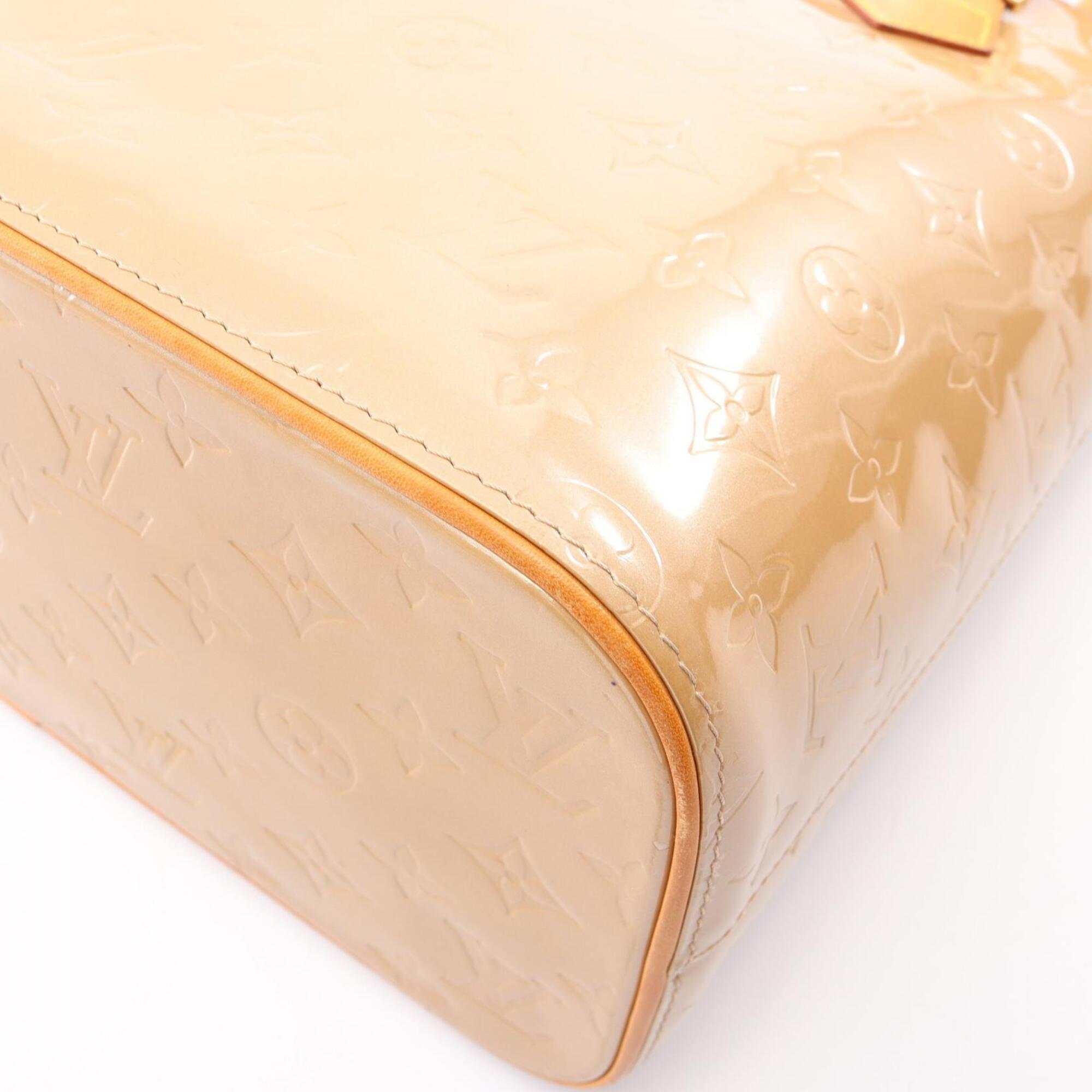 Louis Vuitton Monogram Vernis Beige Noisette Vernis Leather Handbag (Pre-Owned)