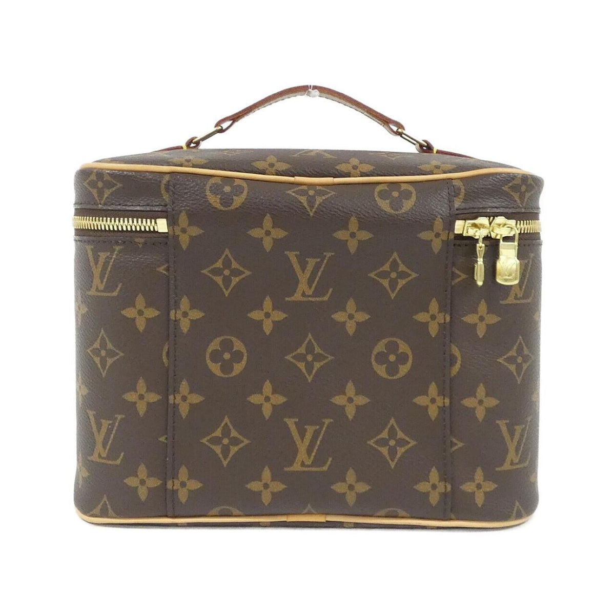 Louis Vuitton Marron Coated Canvas Handbag (Pre-Owned)