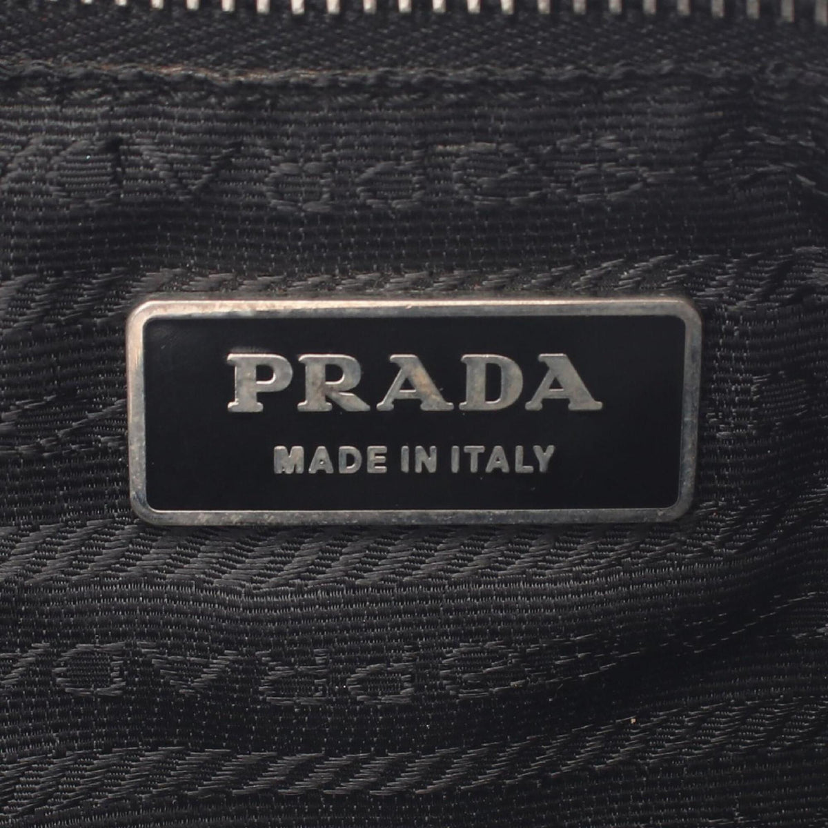 Prada Black Nylon Leather Shoulder Bag (Pre-Owned)