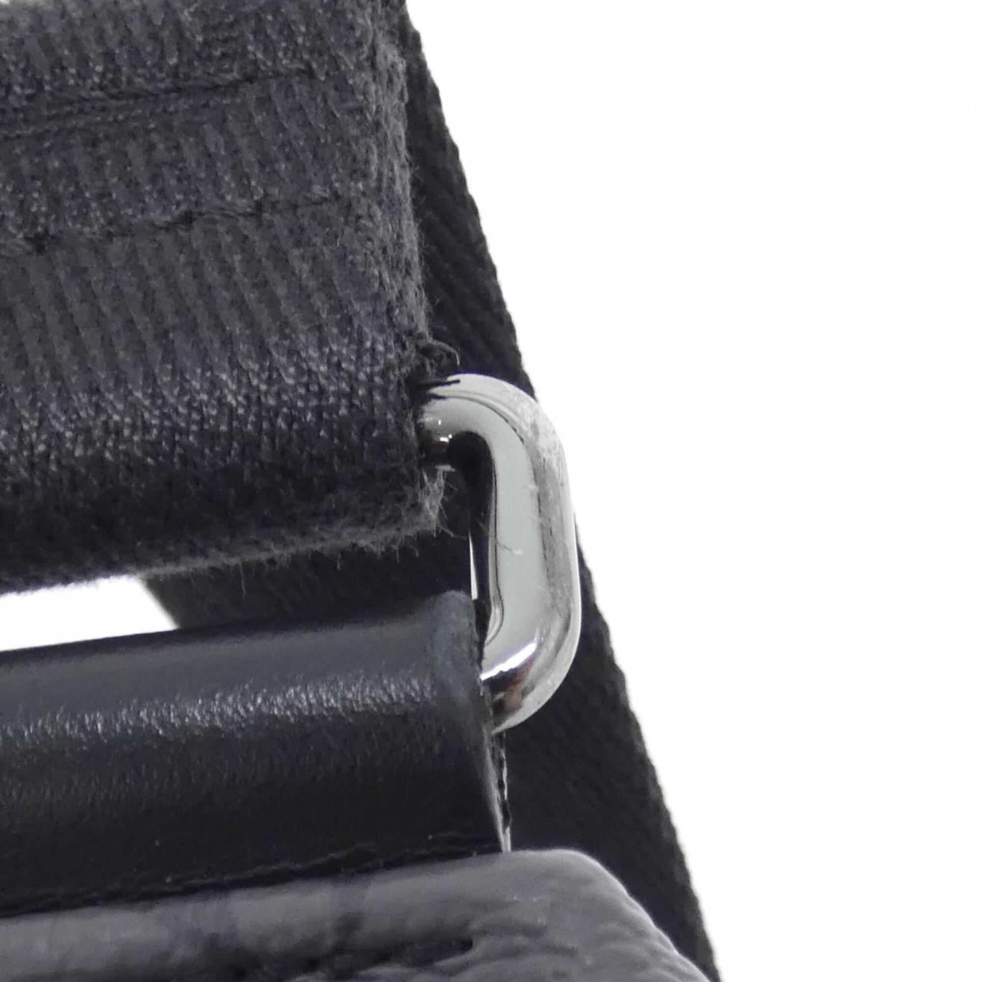 Louis Vuitton Black Monogram Coated Canvas Shoulder Bag (Pre-Owned)