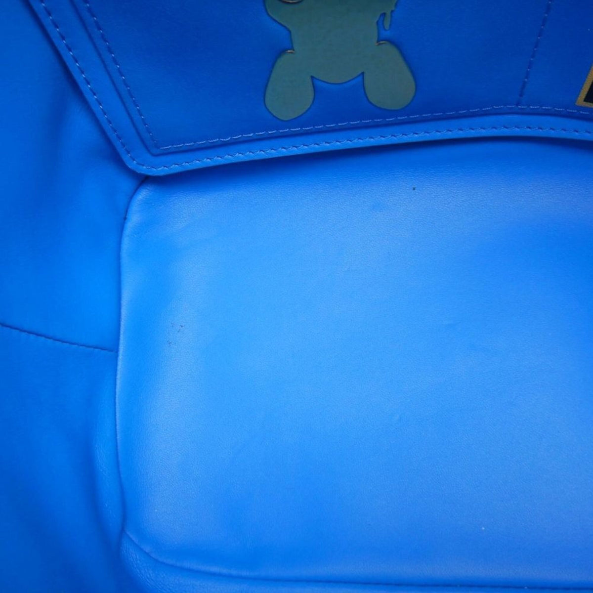 Louis Vuitton Grand Blue Coated Canvas Tote Bag (Pre-Owned)