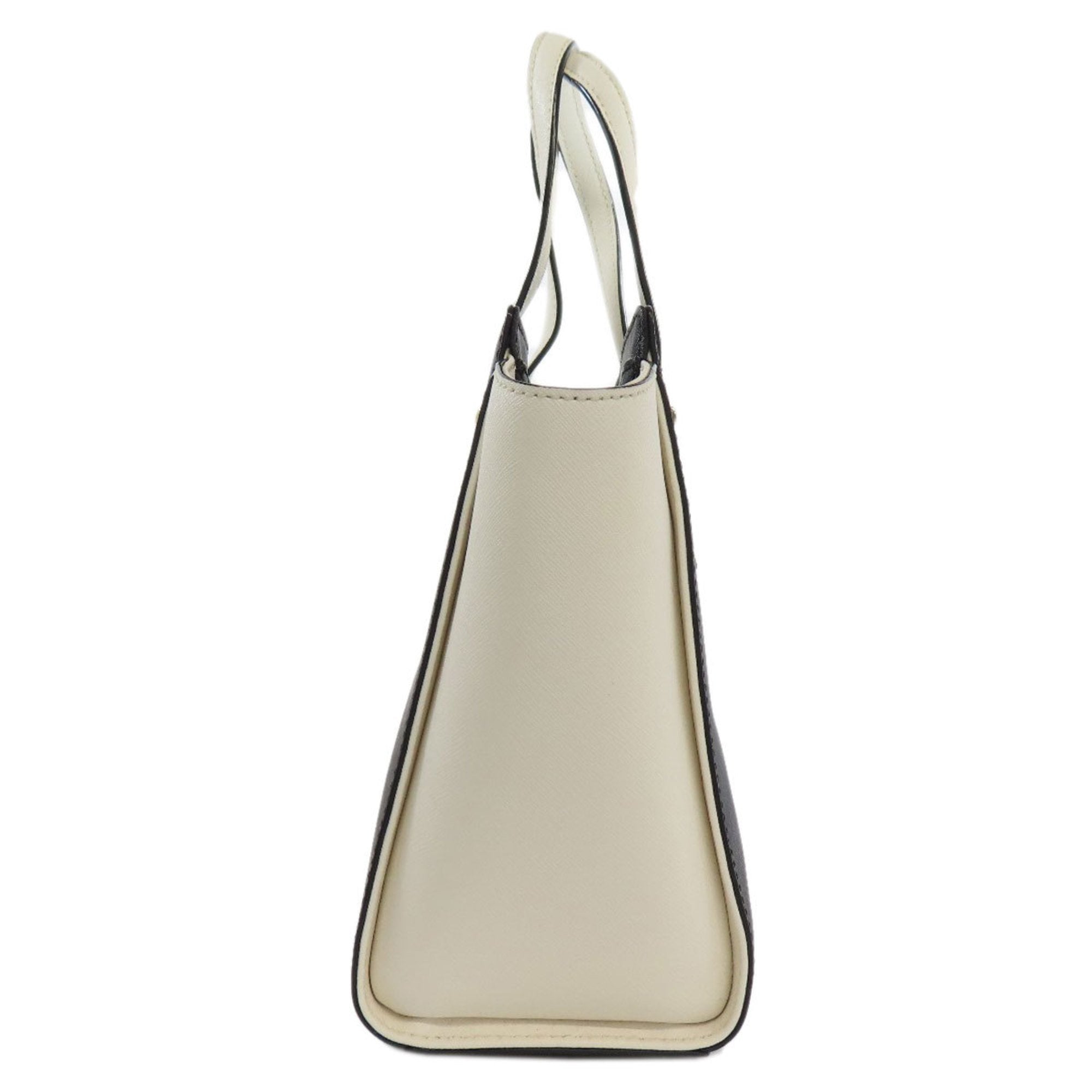 Kate Spade White Pvc Tote Bag (Pre-Owned)