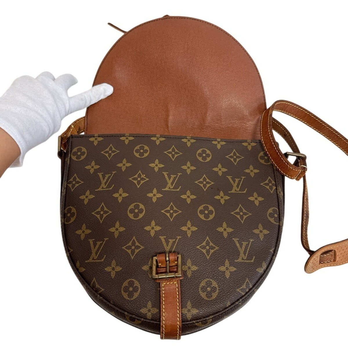 Louis Vuitton Monogram Brown Monogram Leather Shoulder Bag (Pre-Owned)
