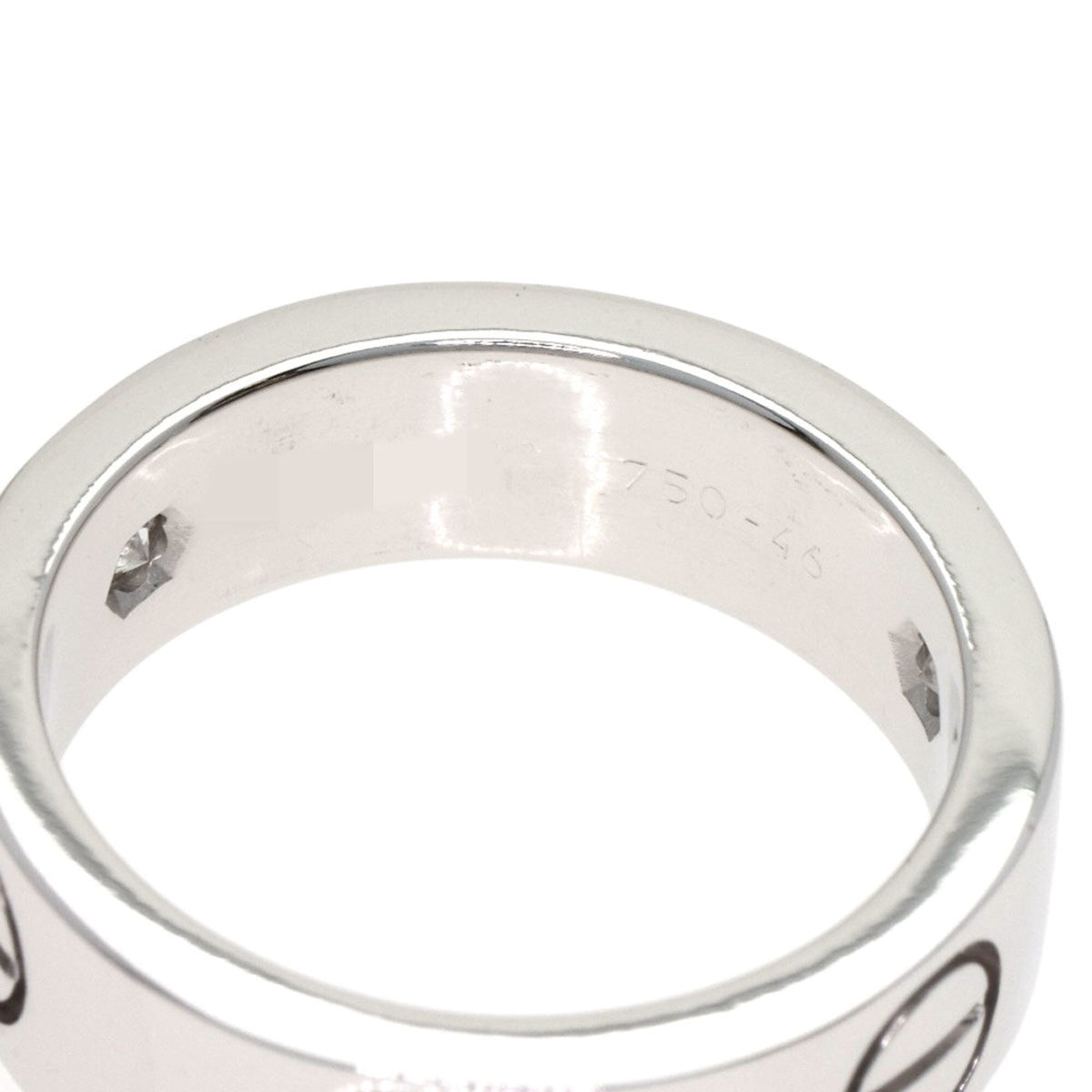 Cartier White Gold (18K) Band Ring (Pre-Owned)