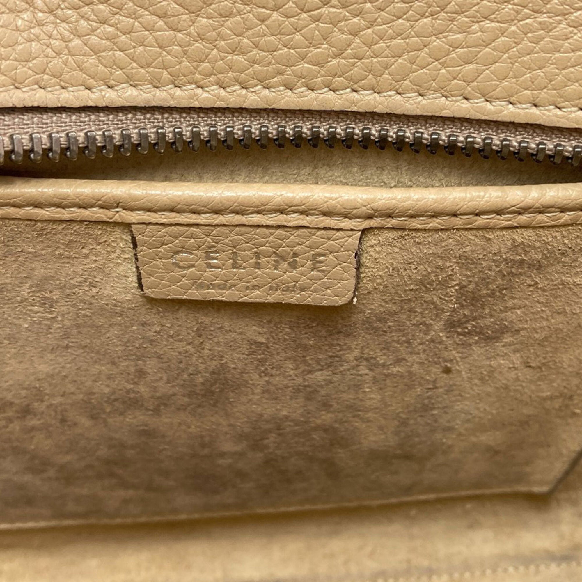 Celine Brown Leather Handbag (Pre-Owned)