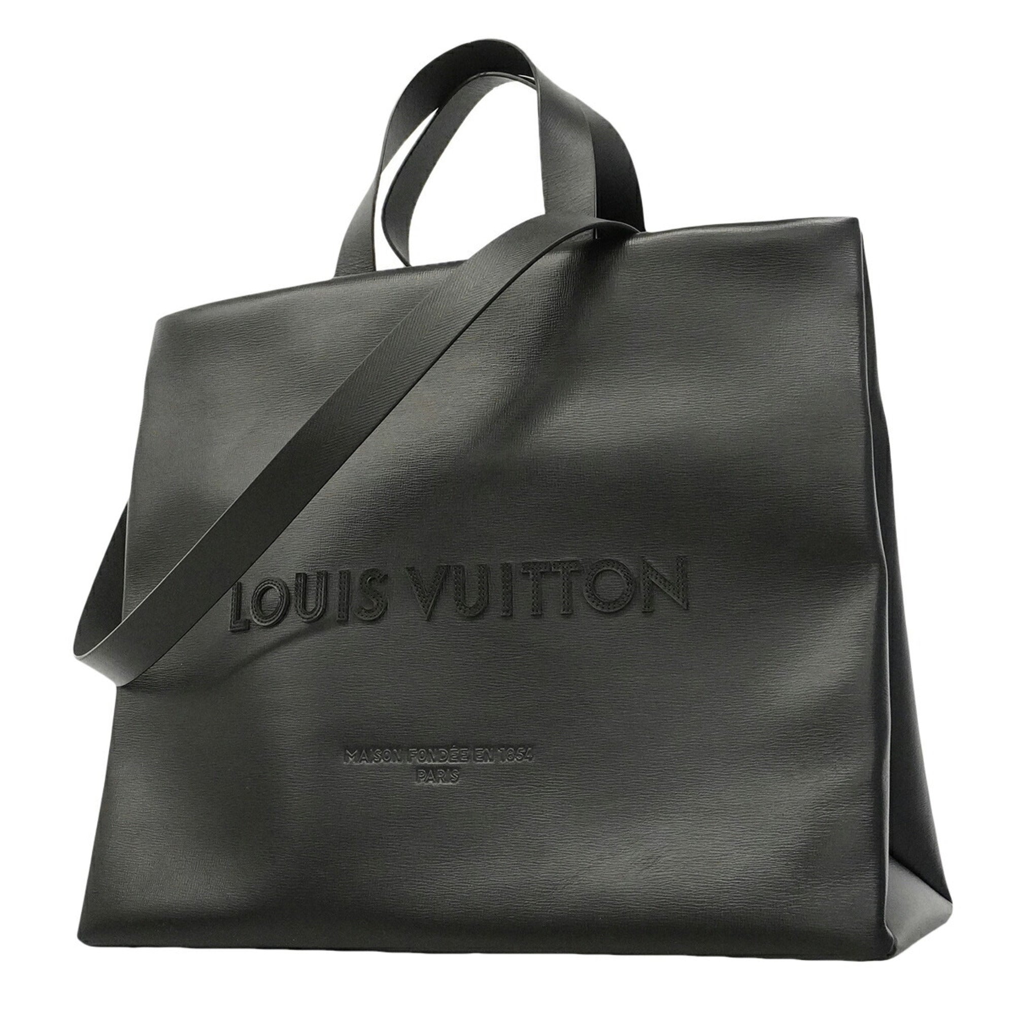 Louis Vuitton Noir Tote Bag (Pre-Owned)