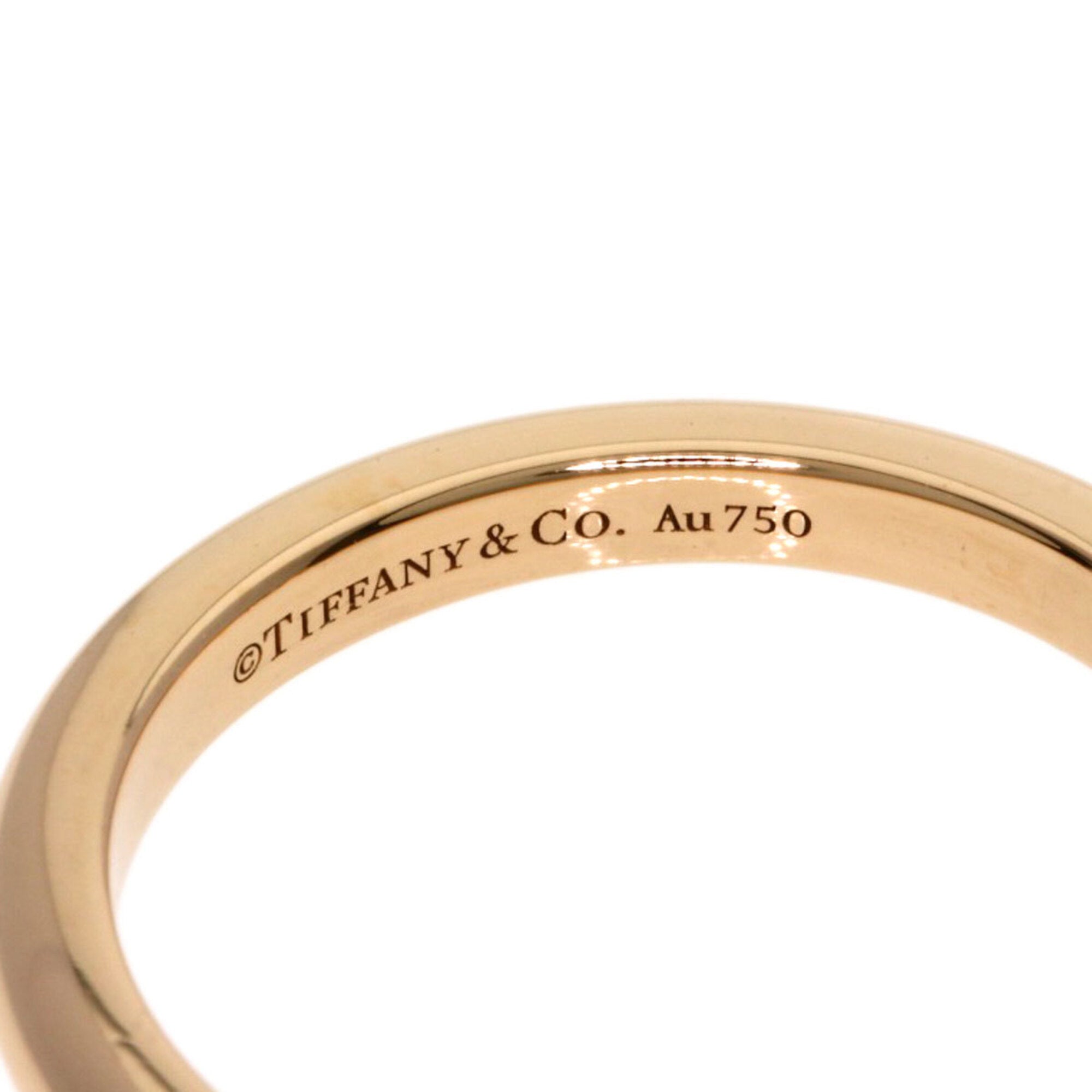 Tiffany Pink Gold (18K) Band Ring (Pre-Owned)
