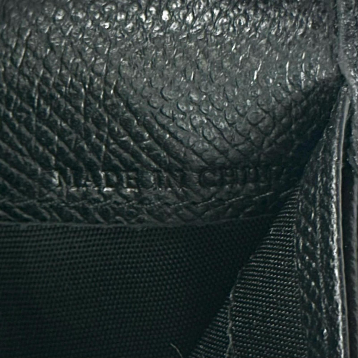Bally Black Leather Long Wallet (Bi-Fold) (Pre-Owned)