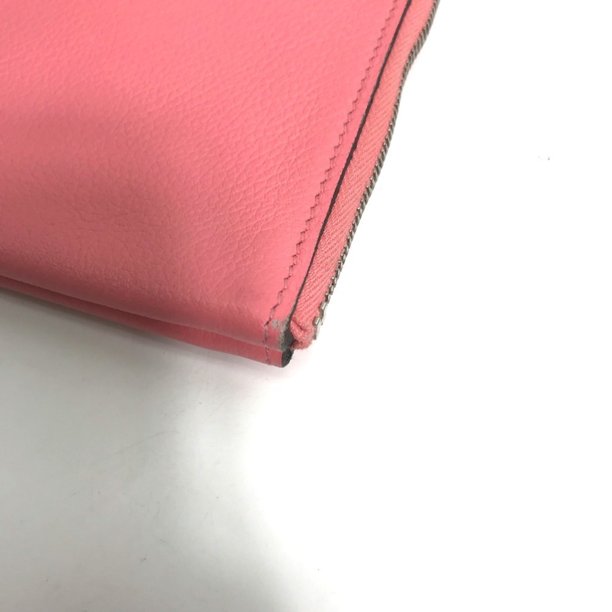 Hermes Pink Rose Azalee Pouch (Pre-Owned)