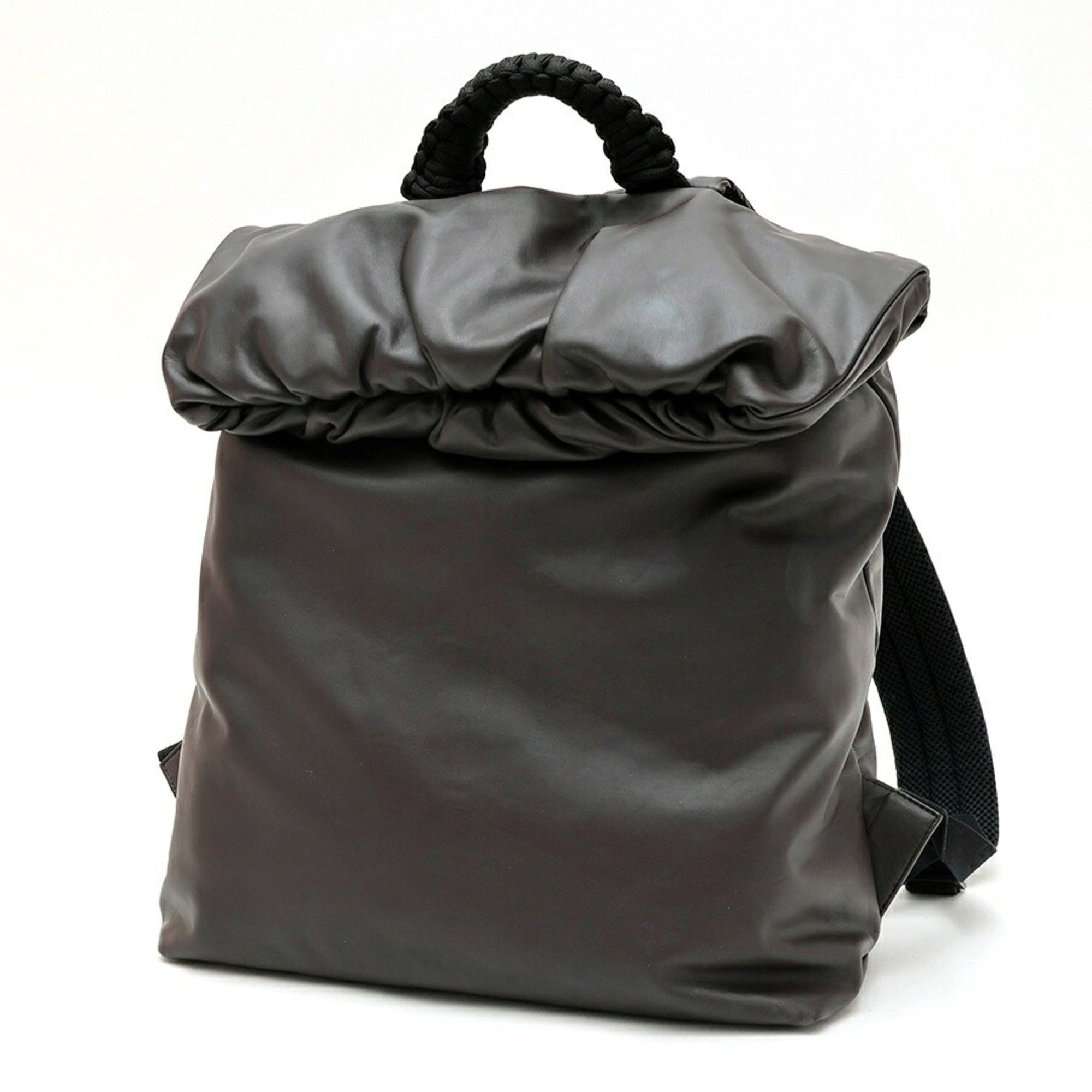 Bottega Veneta Brown Leather Backpack (Pre-Owned)
